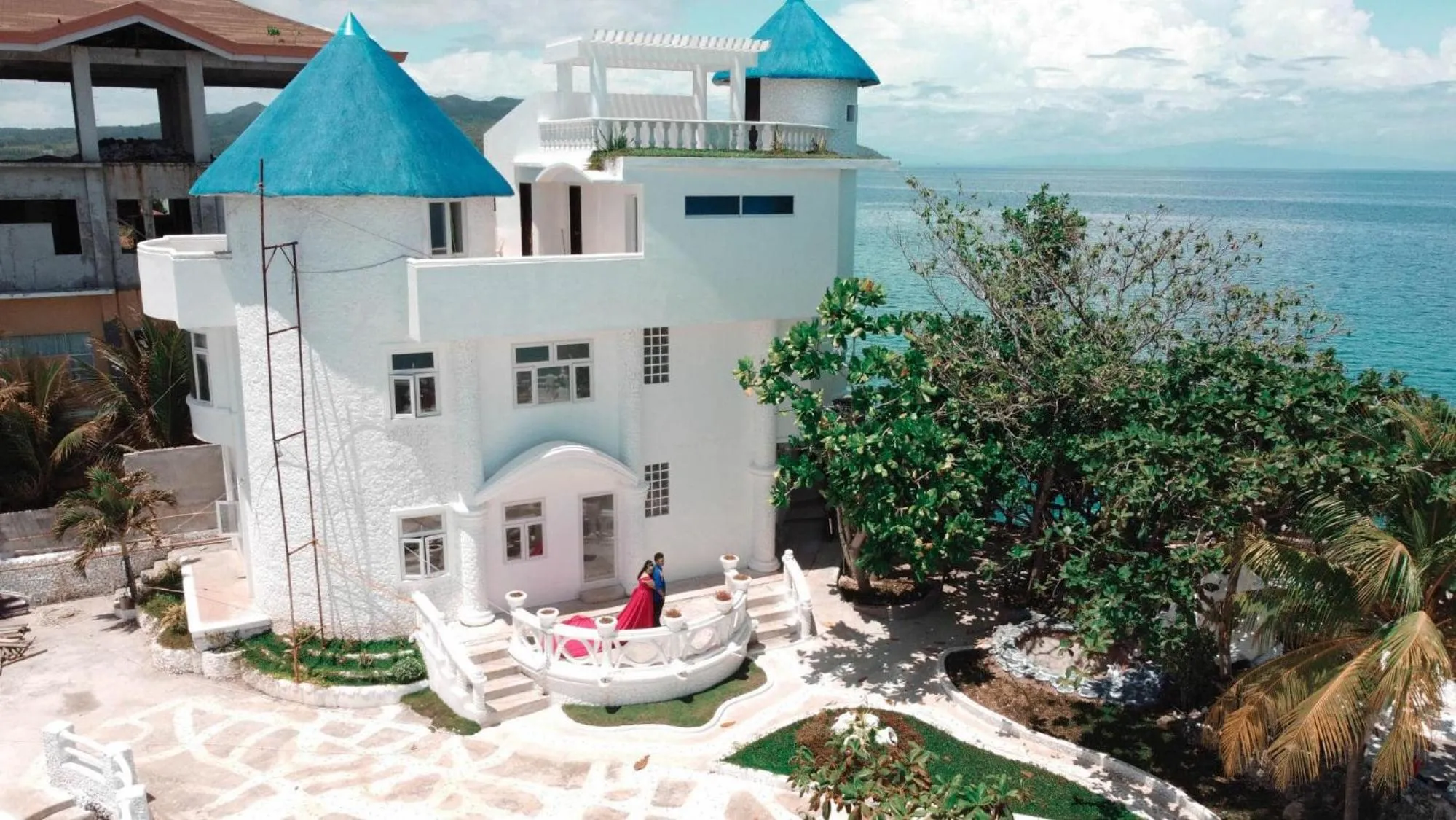 Property building in Azure Camotes Resort Hotel