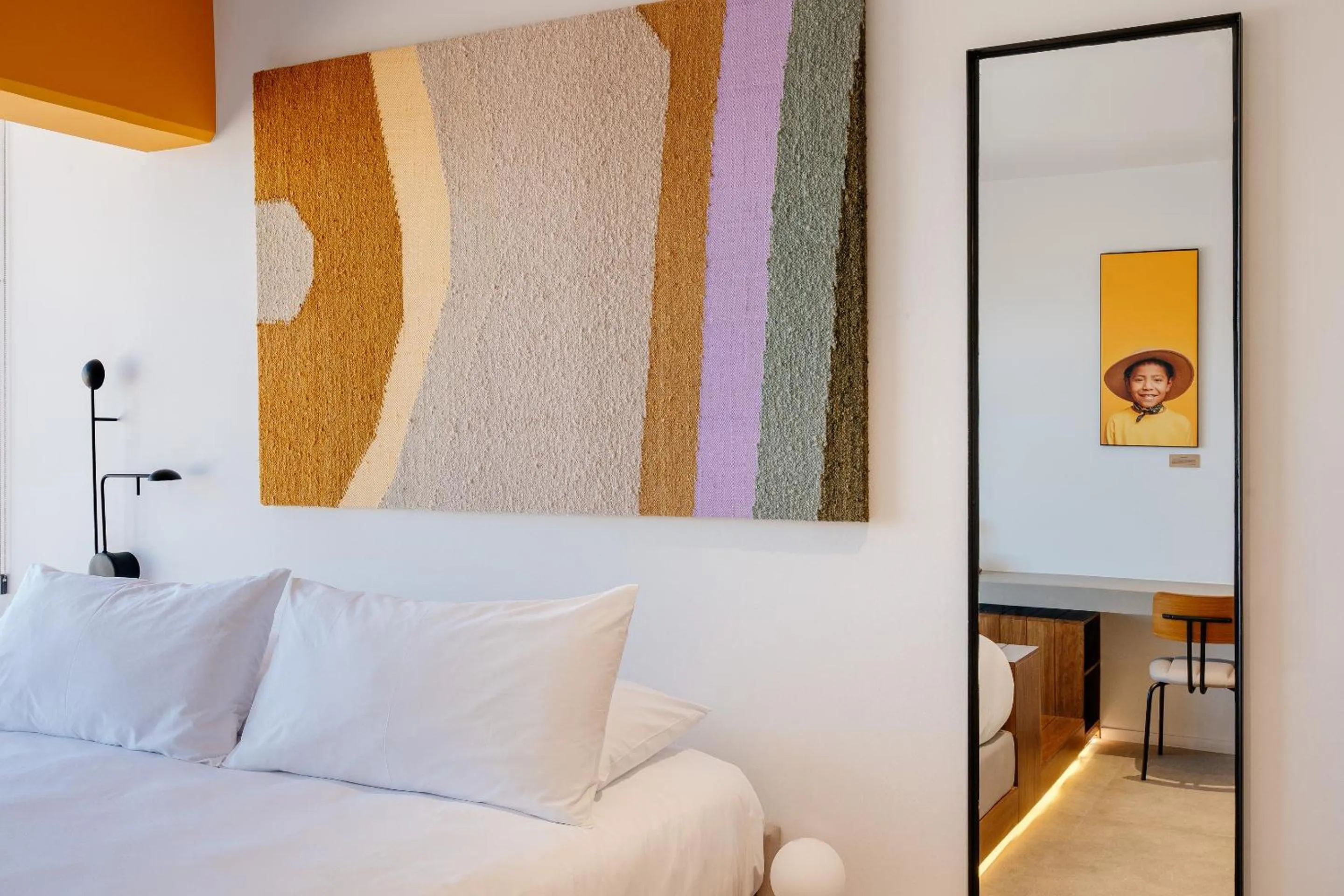 Bed in Good Hotel Guatemala City