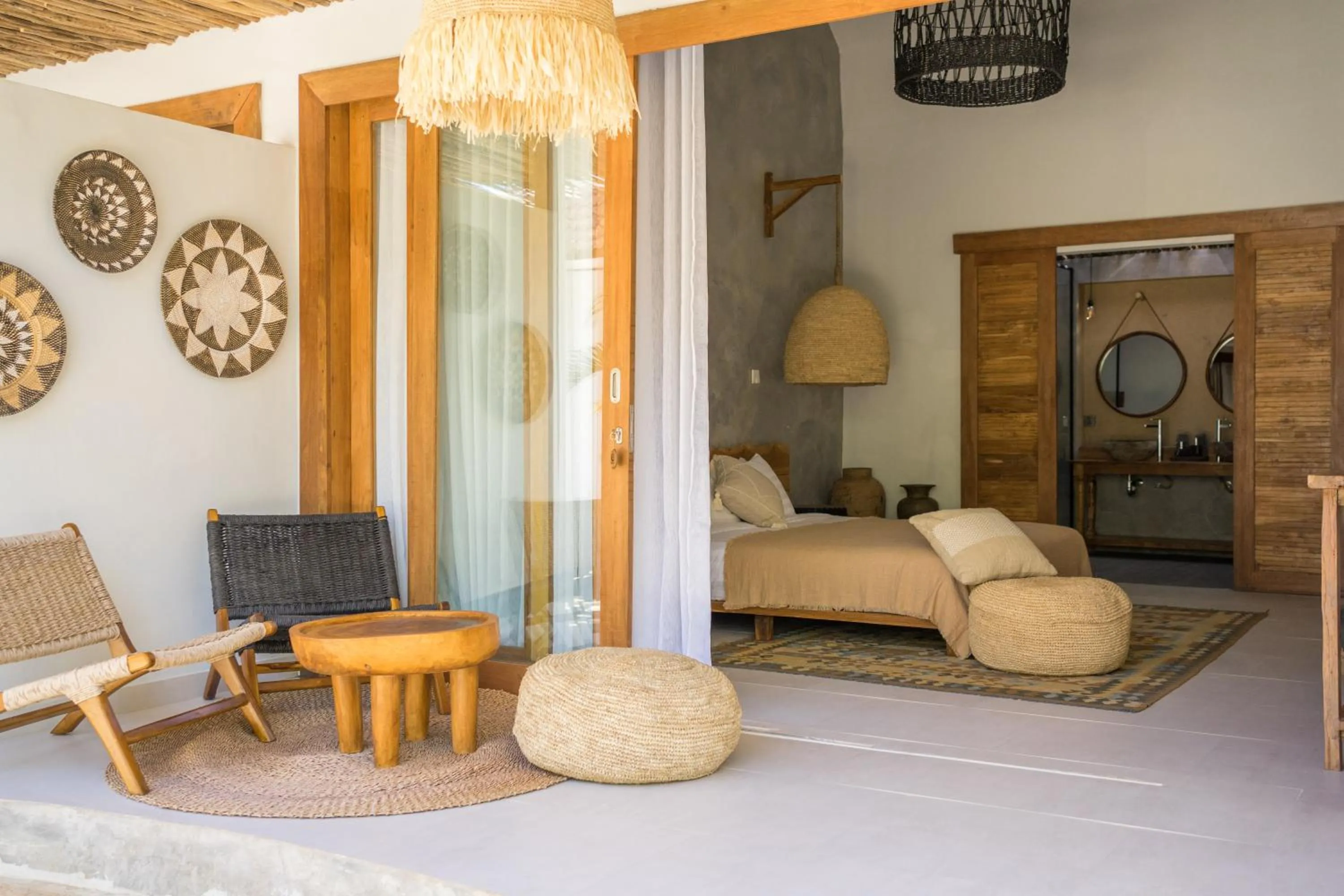 Seating area in Nagara Boutique Hotel