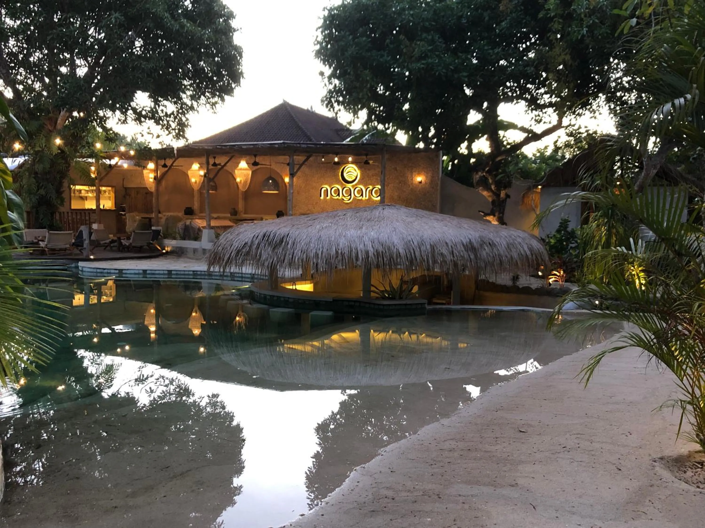 Swimming pool in Nagara Boutique Hotel