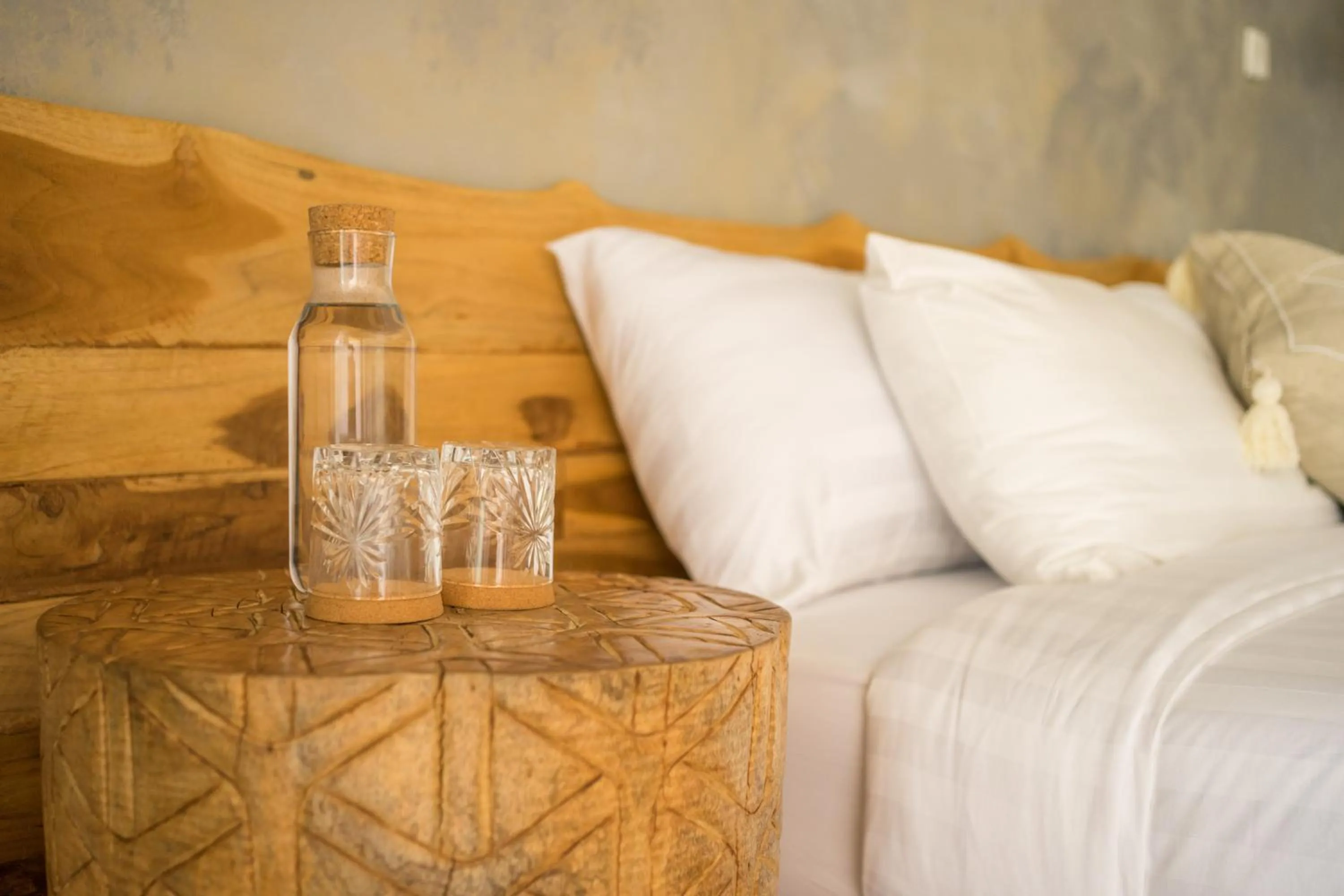 Bed in Nagara Boutique Hotel