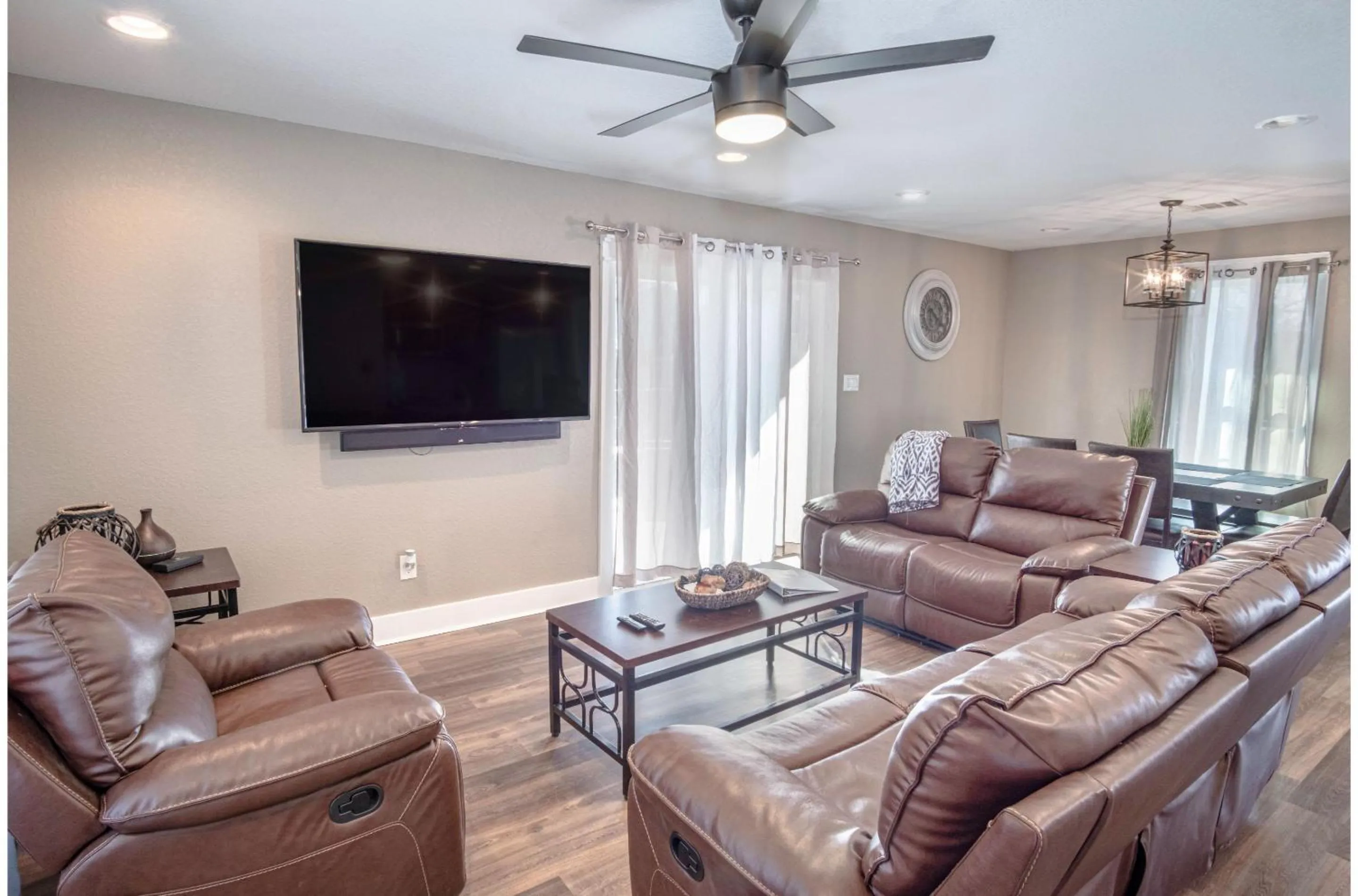 Living room in Lovely 3 BR Home Only 9 Minutes from Downtown