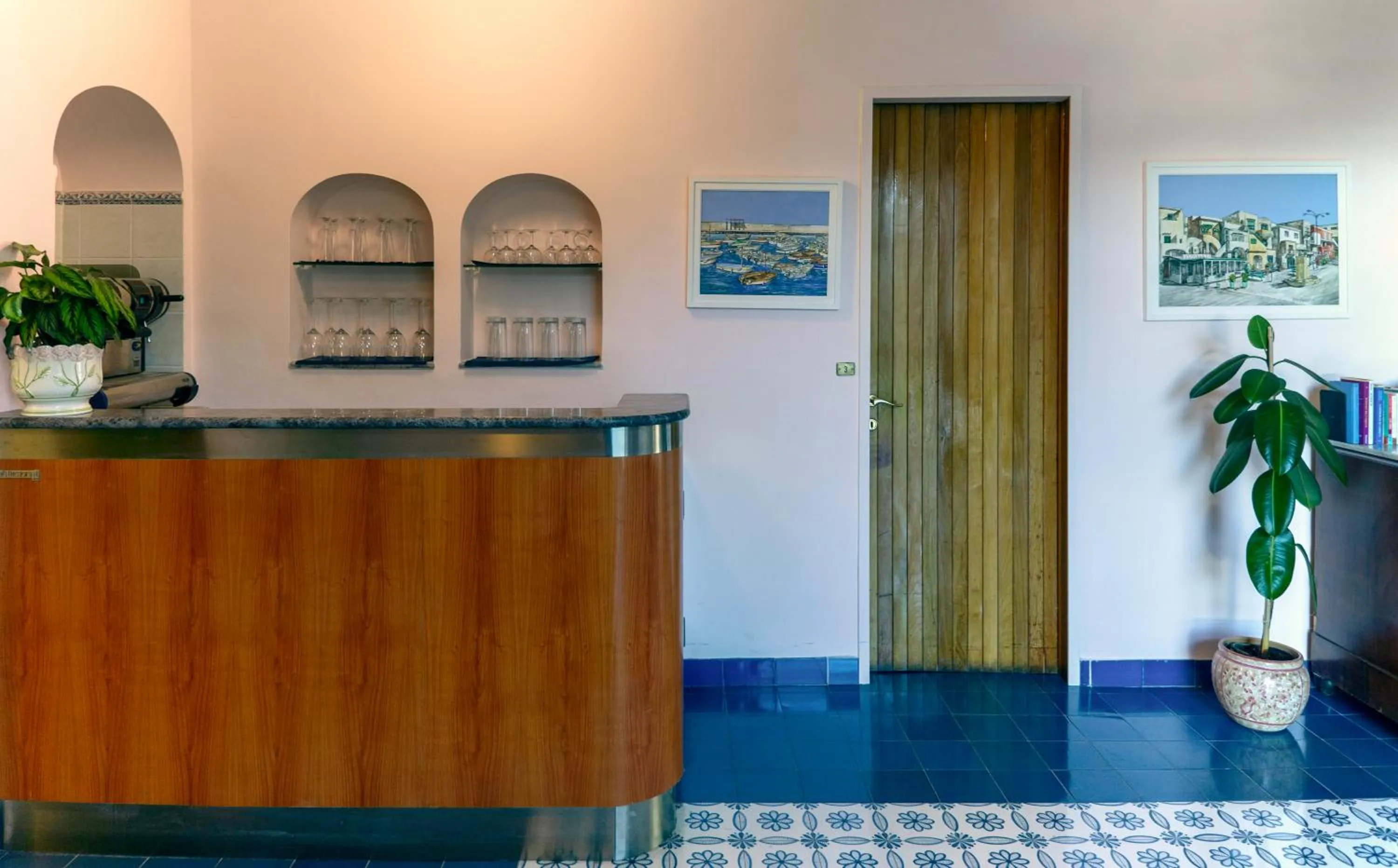 Seating area in Hotel Bellavista