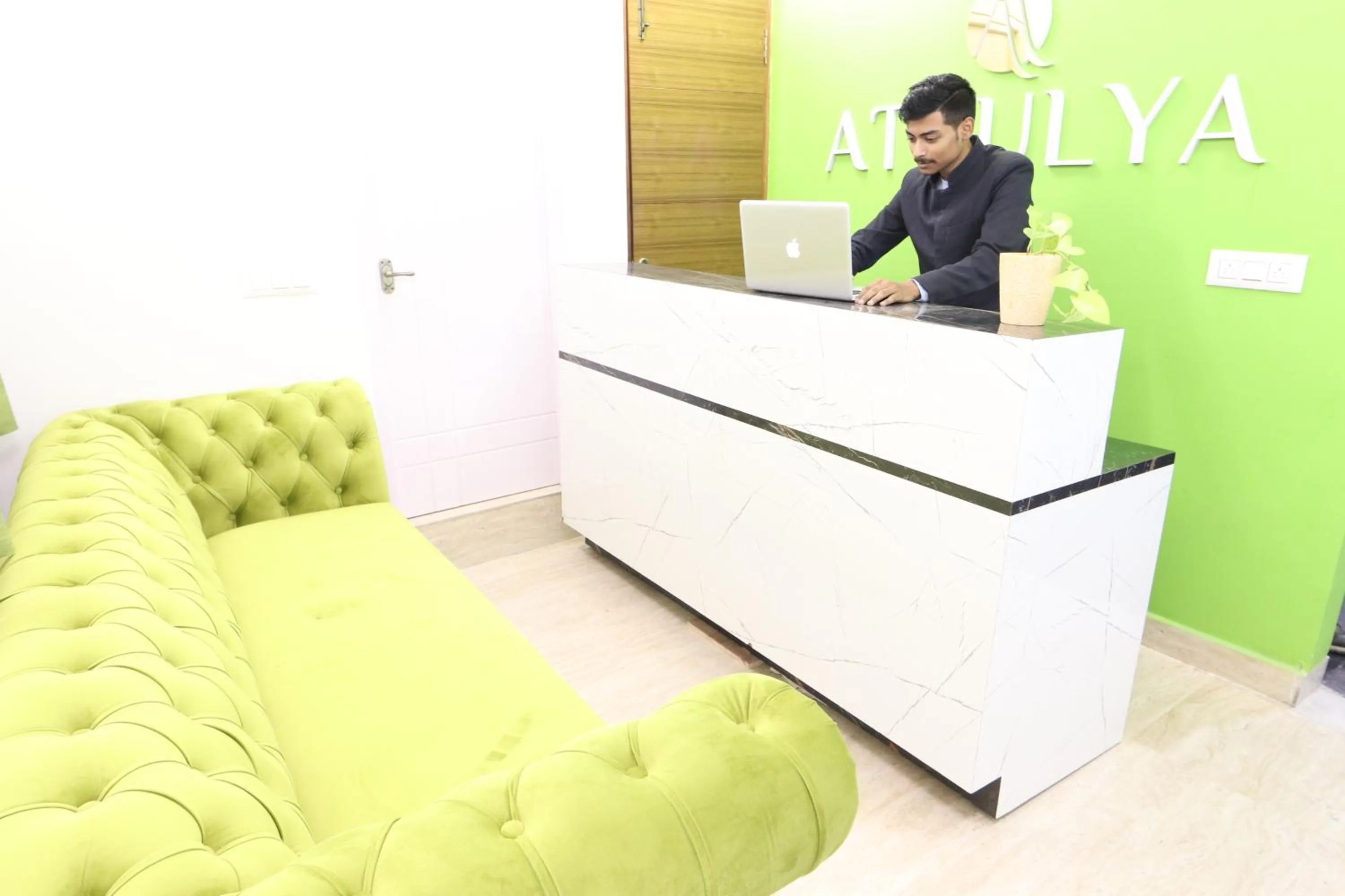 Lobby or reception in Athulya Stays