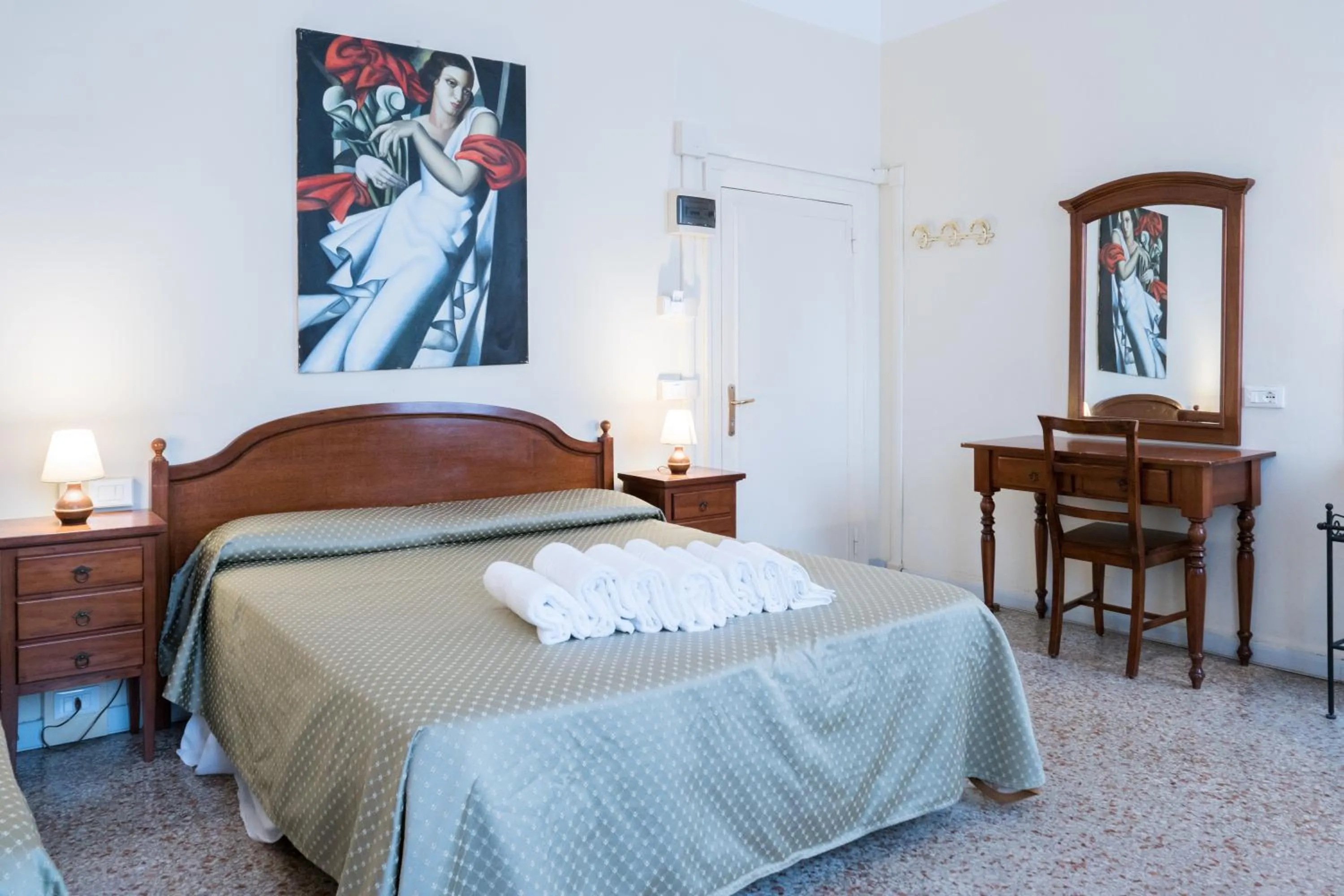 Bedroom, Bed in Corte Canal Venice