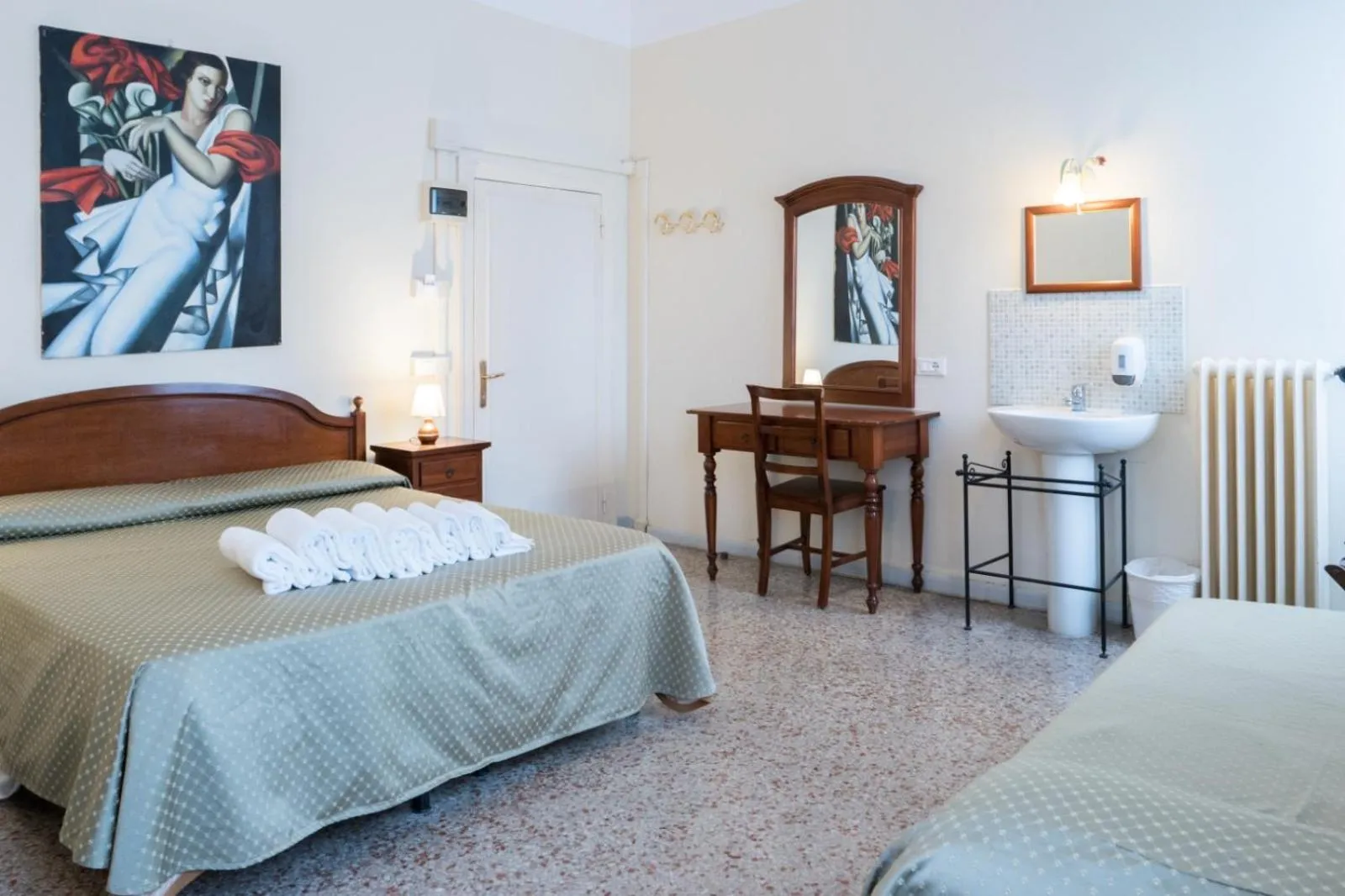 Bedroom, Bed in Corte Canal Venice