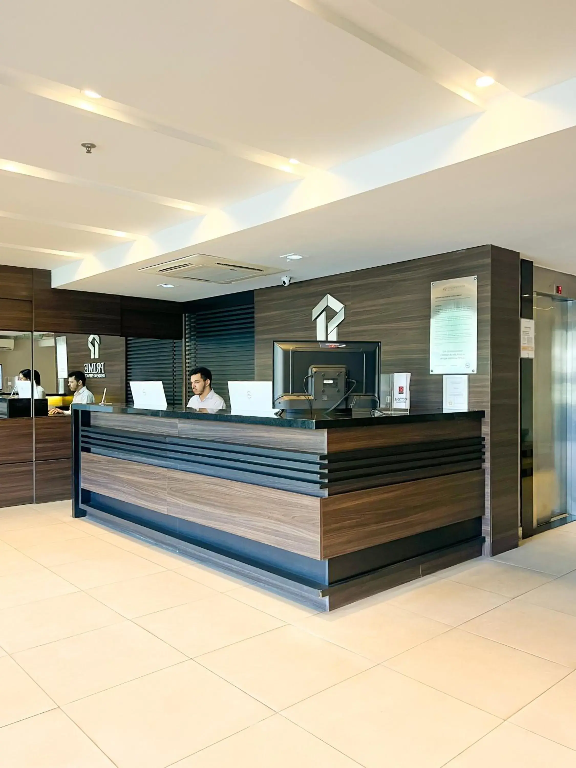 Lobby or reception in Promenade Prime Itaboraí Lobby or reception in Promenade Prime Itaboraí