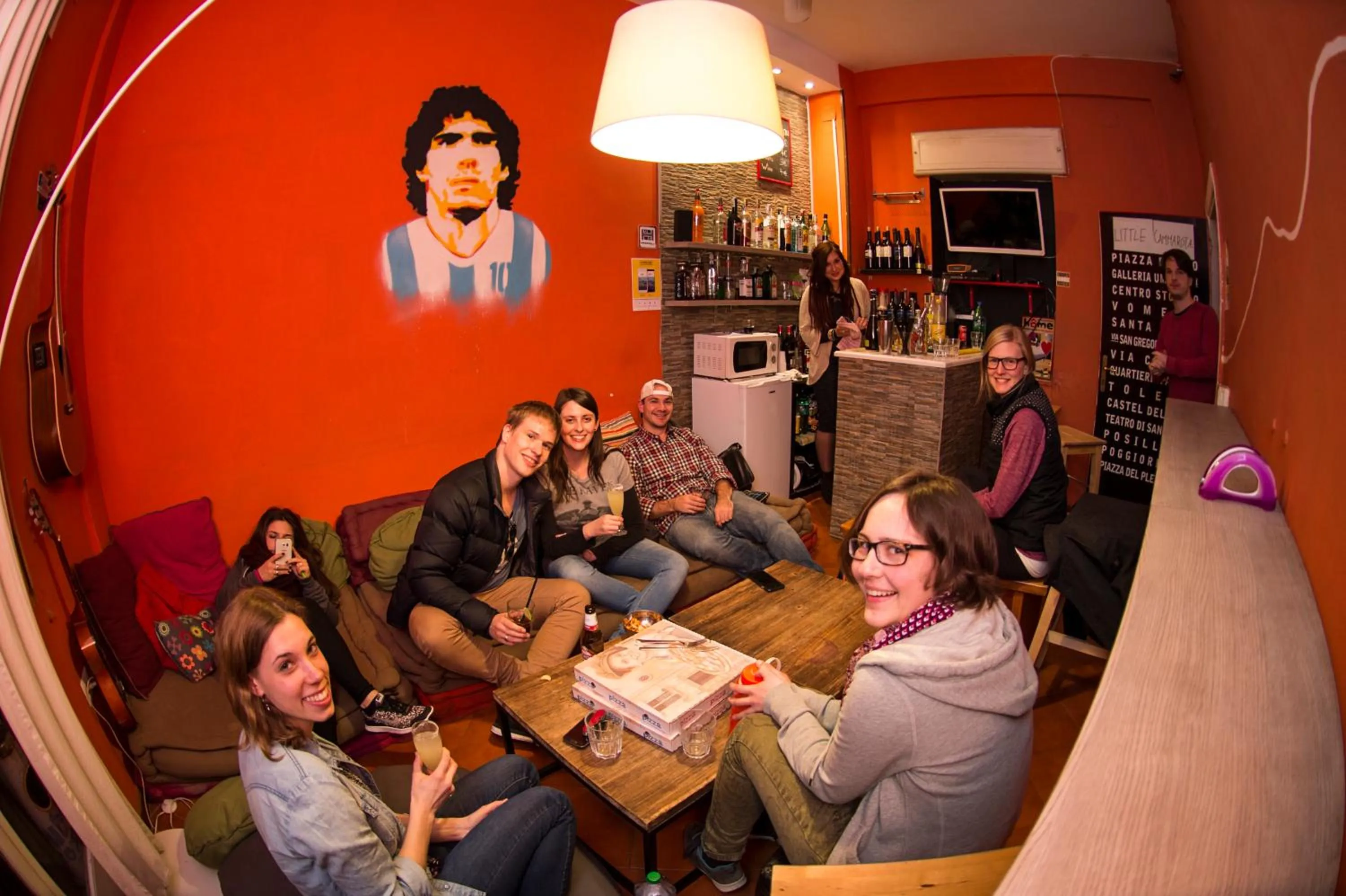 Entertainment in Hostel of the Sun