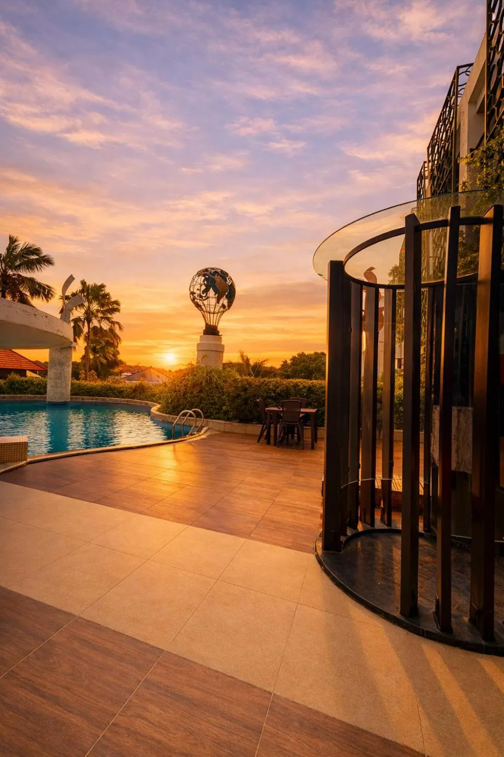 Swimming pool in Ion Bali Benoa