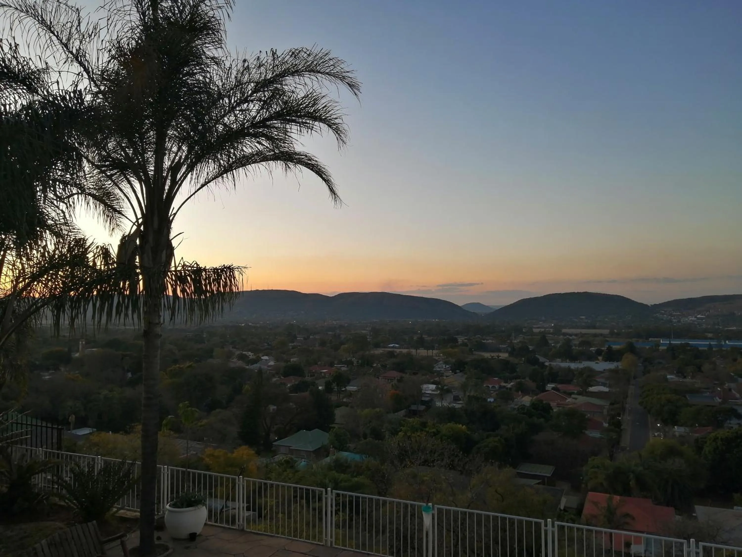 Natural landscape in Palm View Guest House