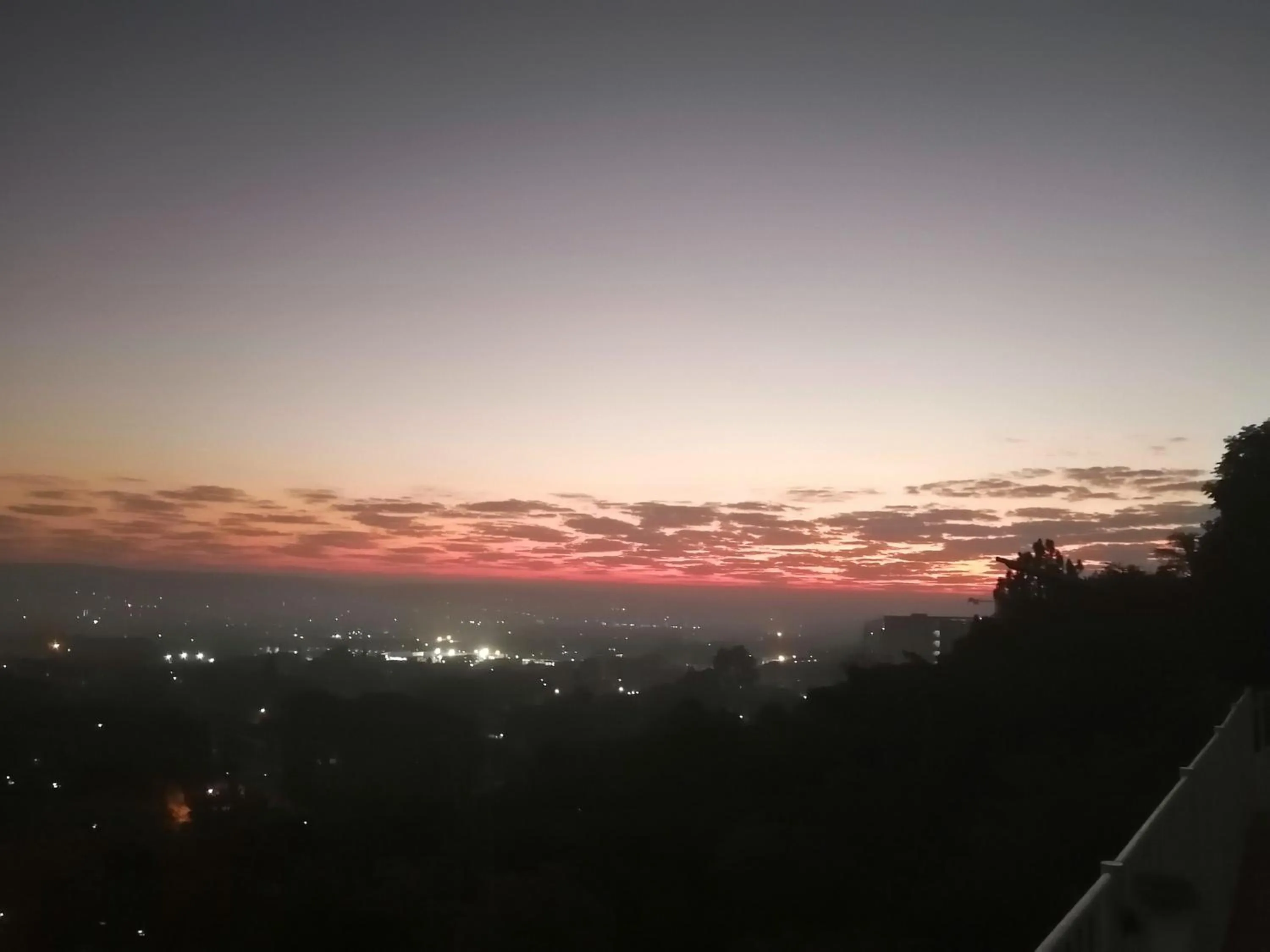 Sunrise in Palm View Guest House