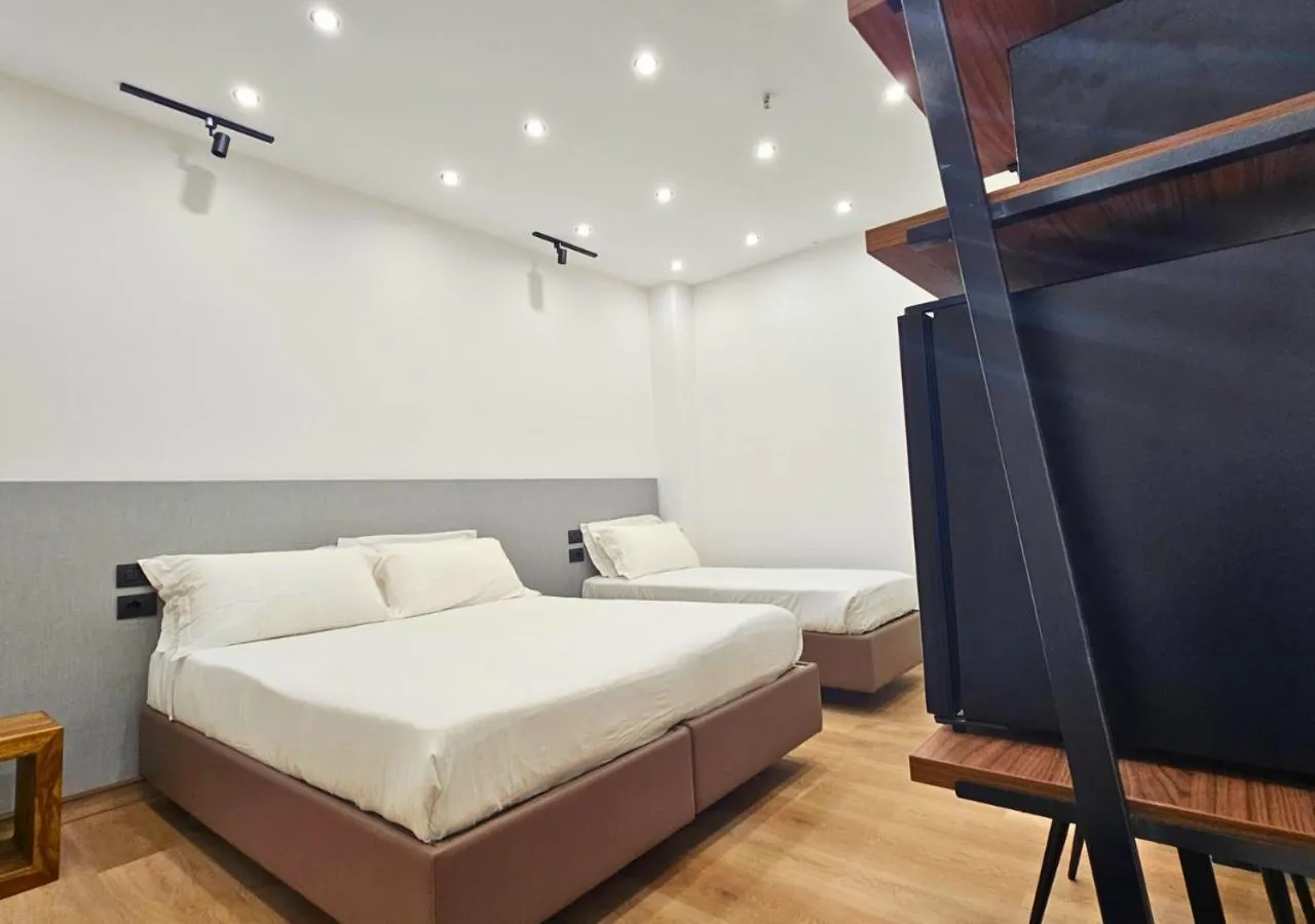 Bedroom, Bed in Hotel La Superba