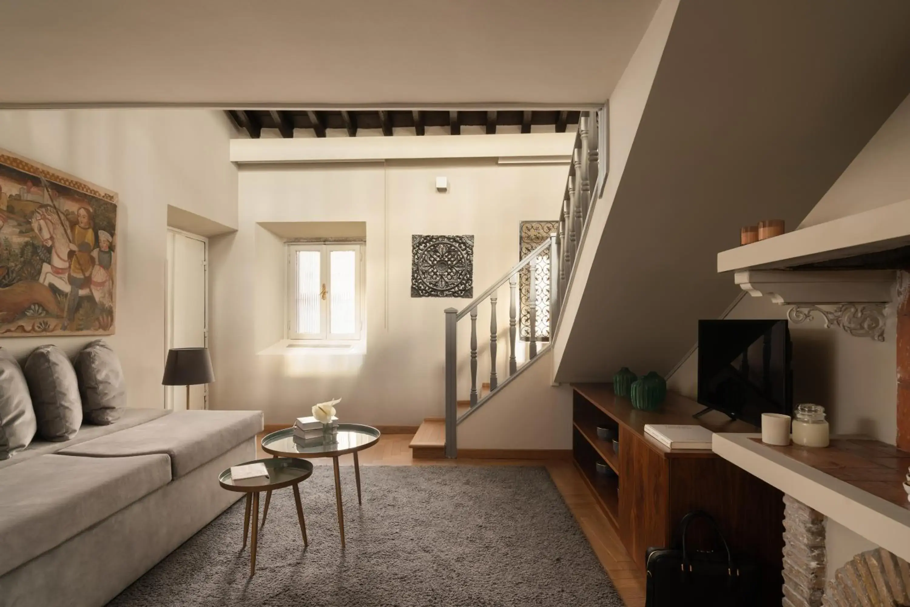 Bedroom in Antico Albergo del Sole al Pantheon Bedroom in Antico Albergo del Sole al Pantheon