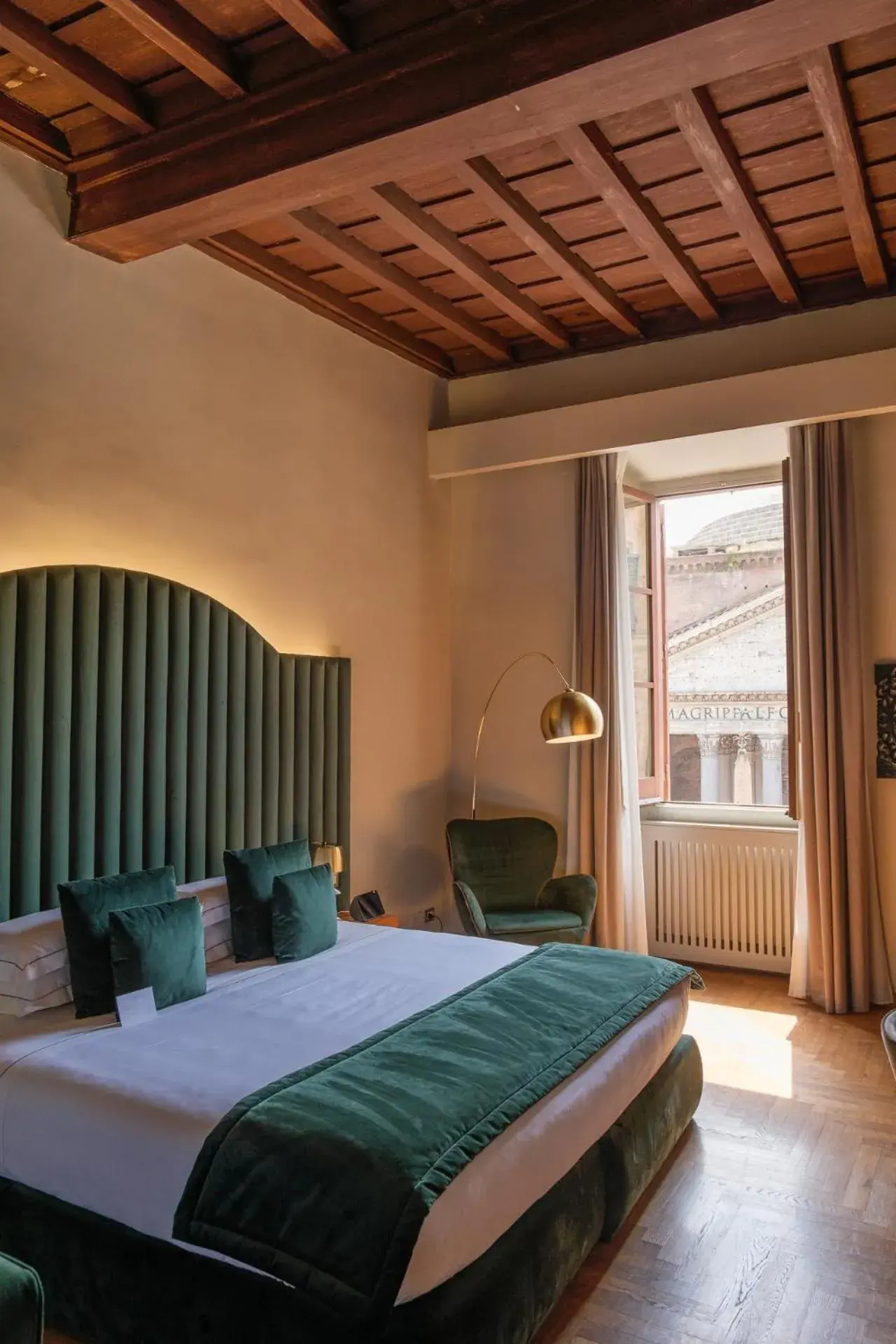 Bedroom, Bed in Antico Albergo del Sole al Pantheon Bedroom, Bed in Antico Albergo del Sole al Pantheon