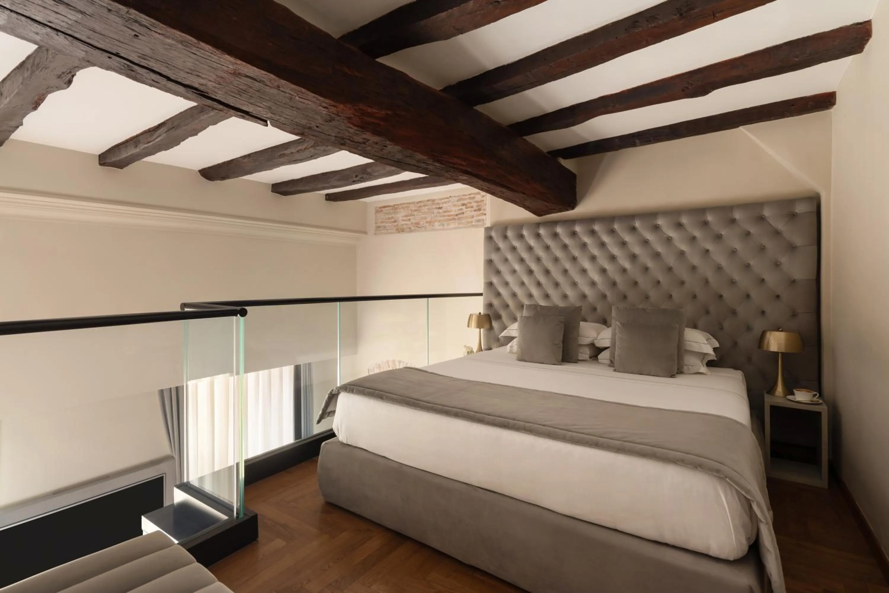 Bedroom, Bed in Antico Albergo del Sole al Pantheon