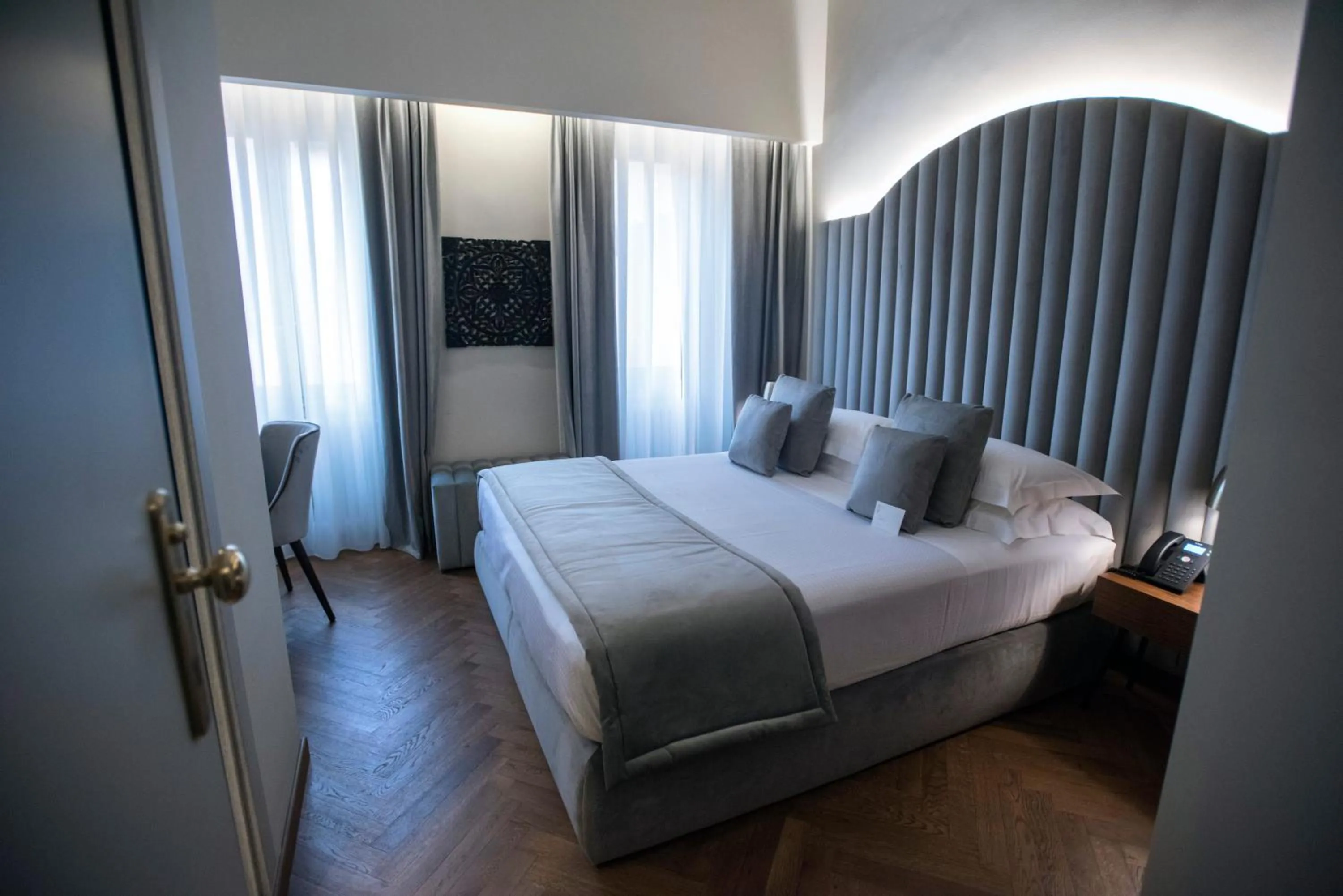 Bedroom, Bed in Antico Albergo del Sole al Pantheon