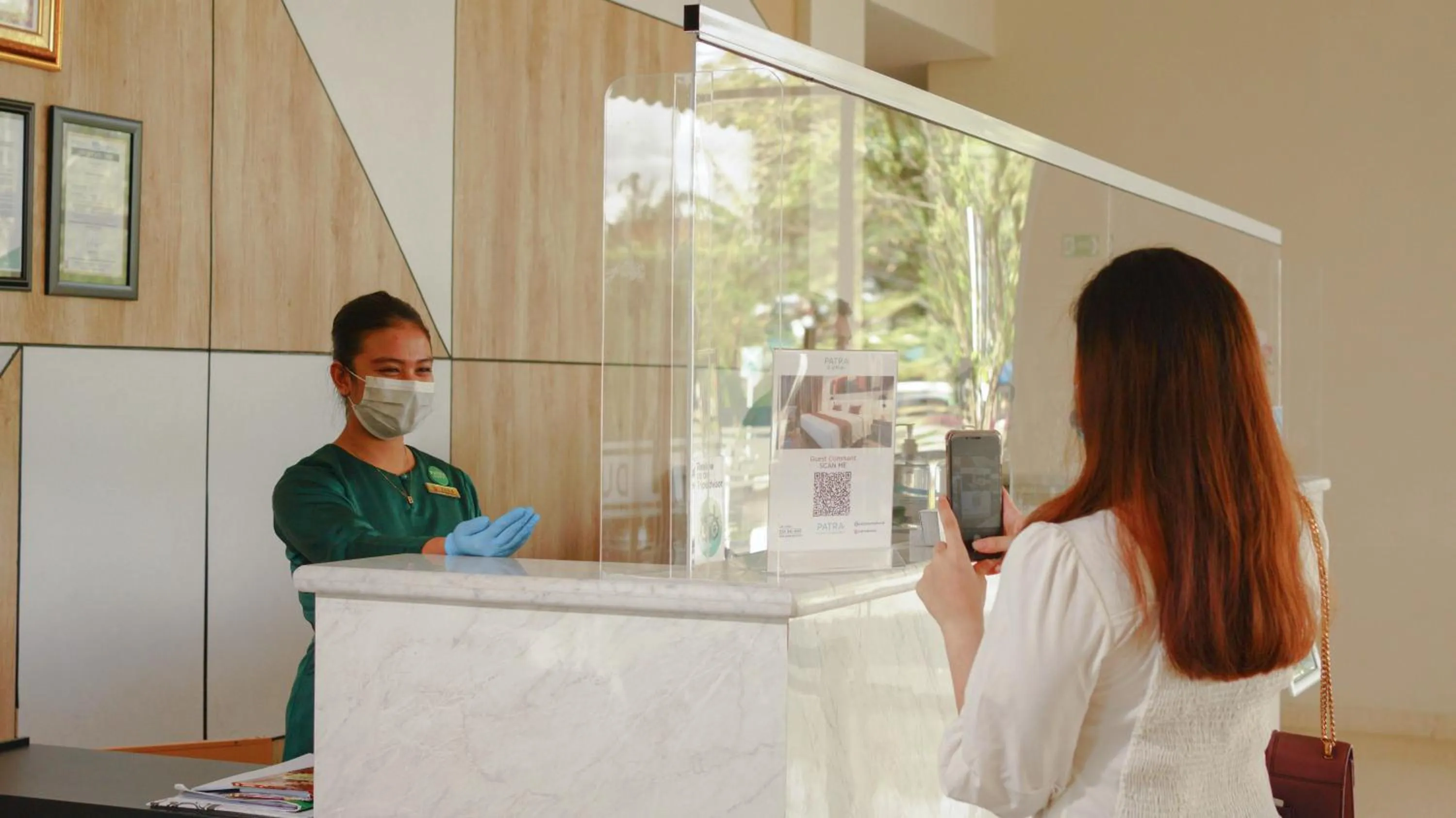 Lobby or reception in Patra Dumai Hotel