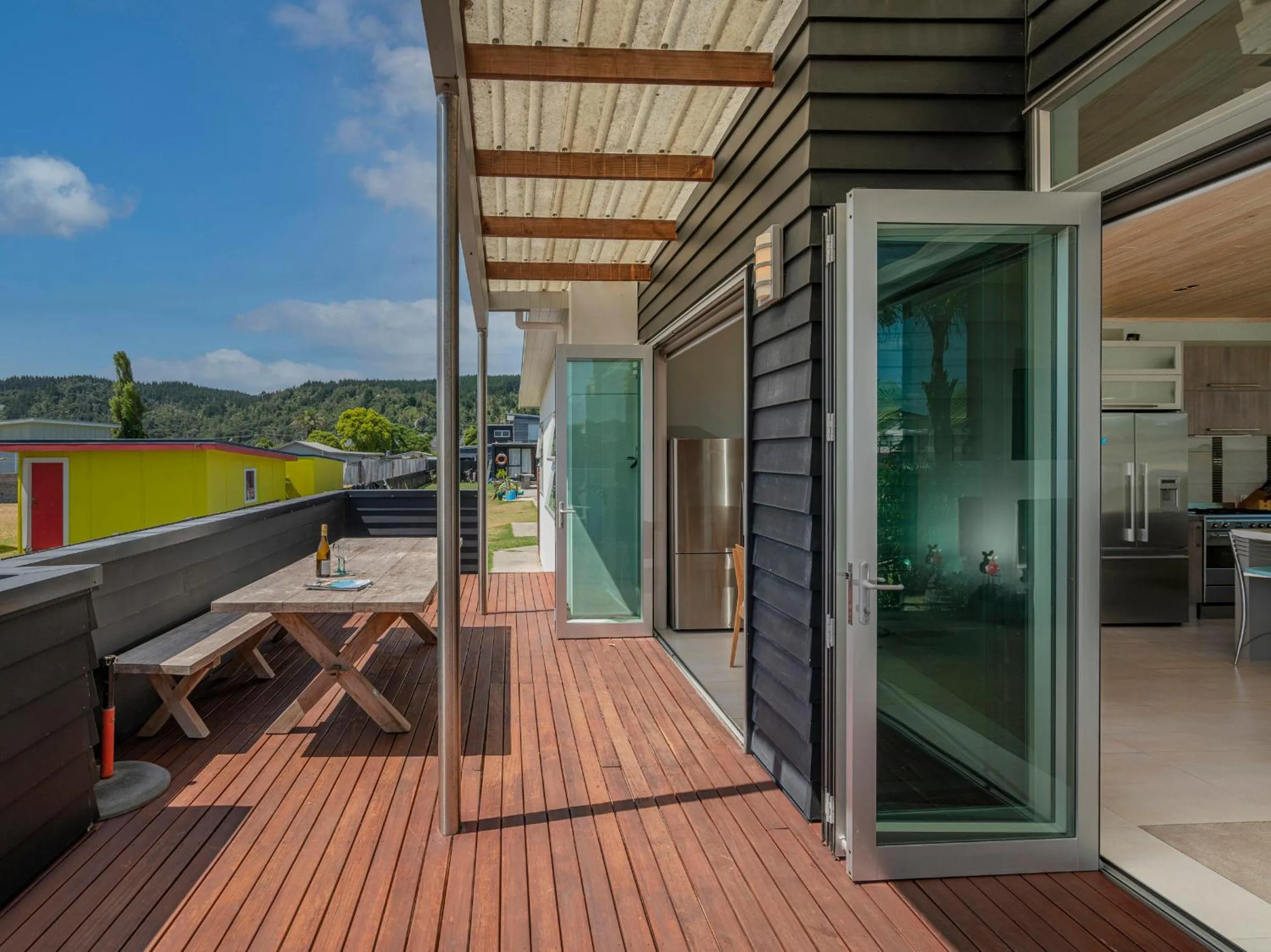 Shower in Castaway Bach - Whangamata Holiday Home