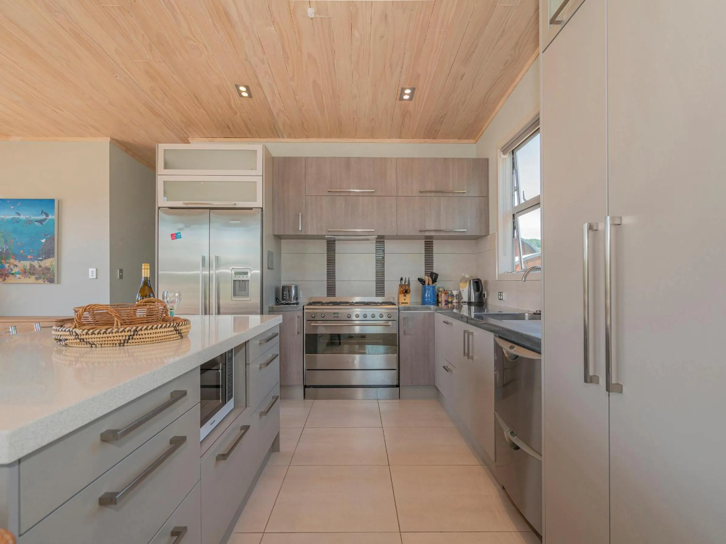 Shower in Castaway Bach - Whangamata Holiday Home