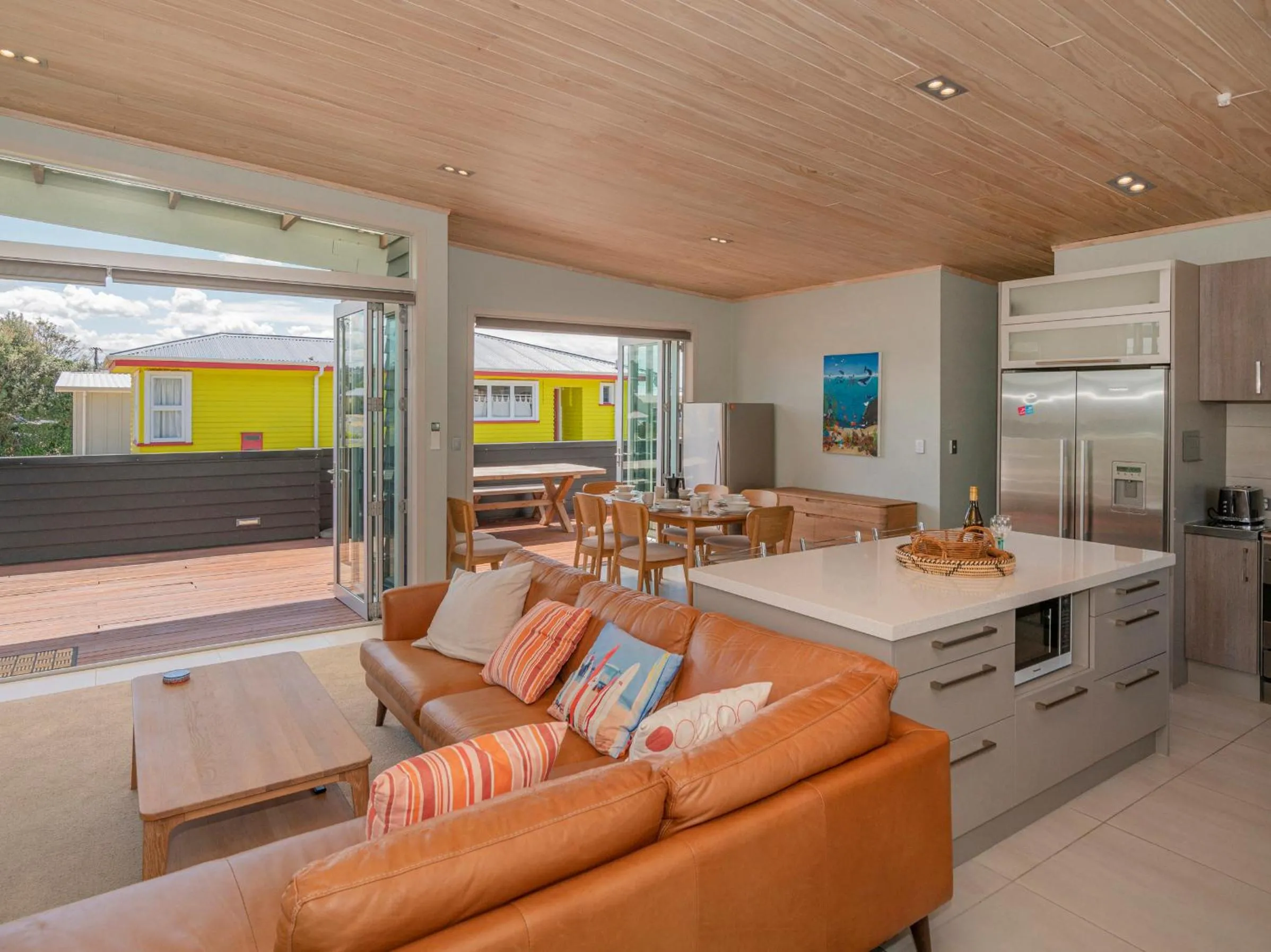 Shower in Castaway Bach - Whangamata Holiday Home