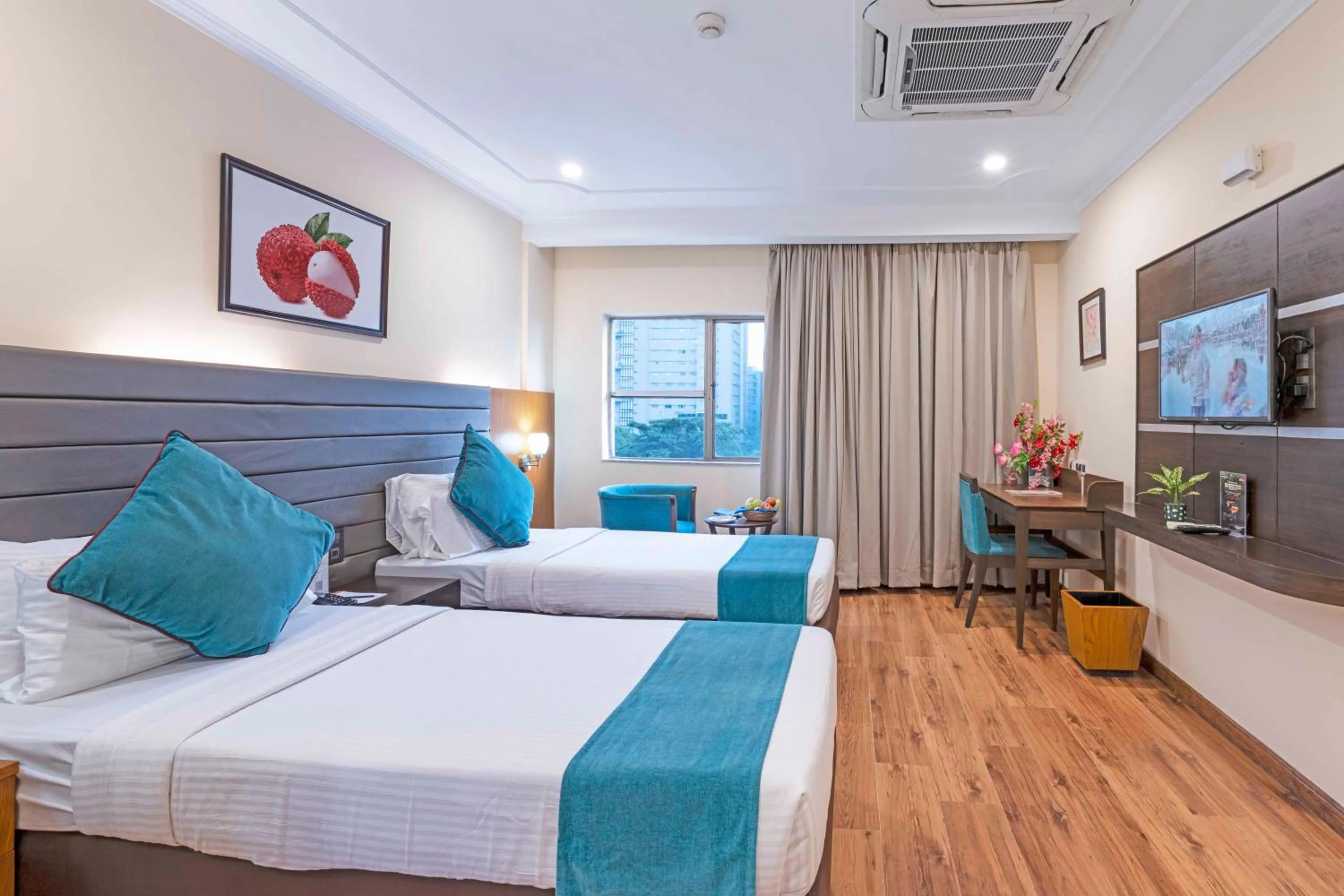 Bed in Indismart Hotel