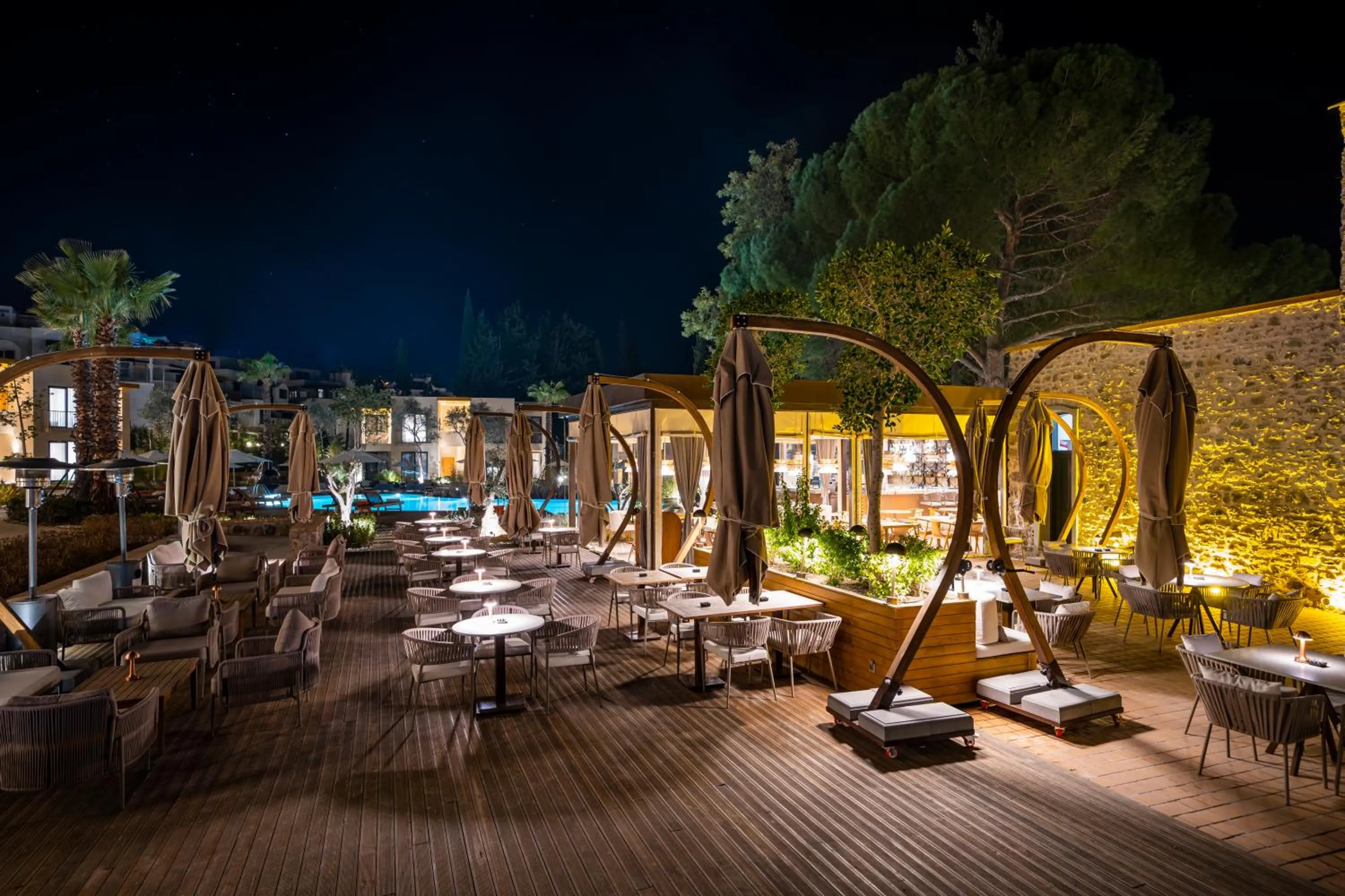 Restaurant/places to eat in Helis Premium Suites Bodrum