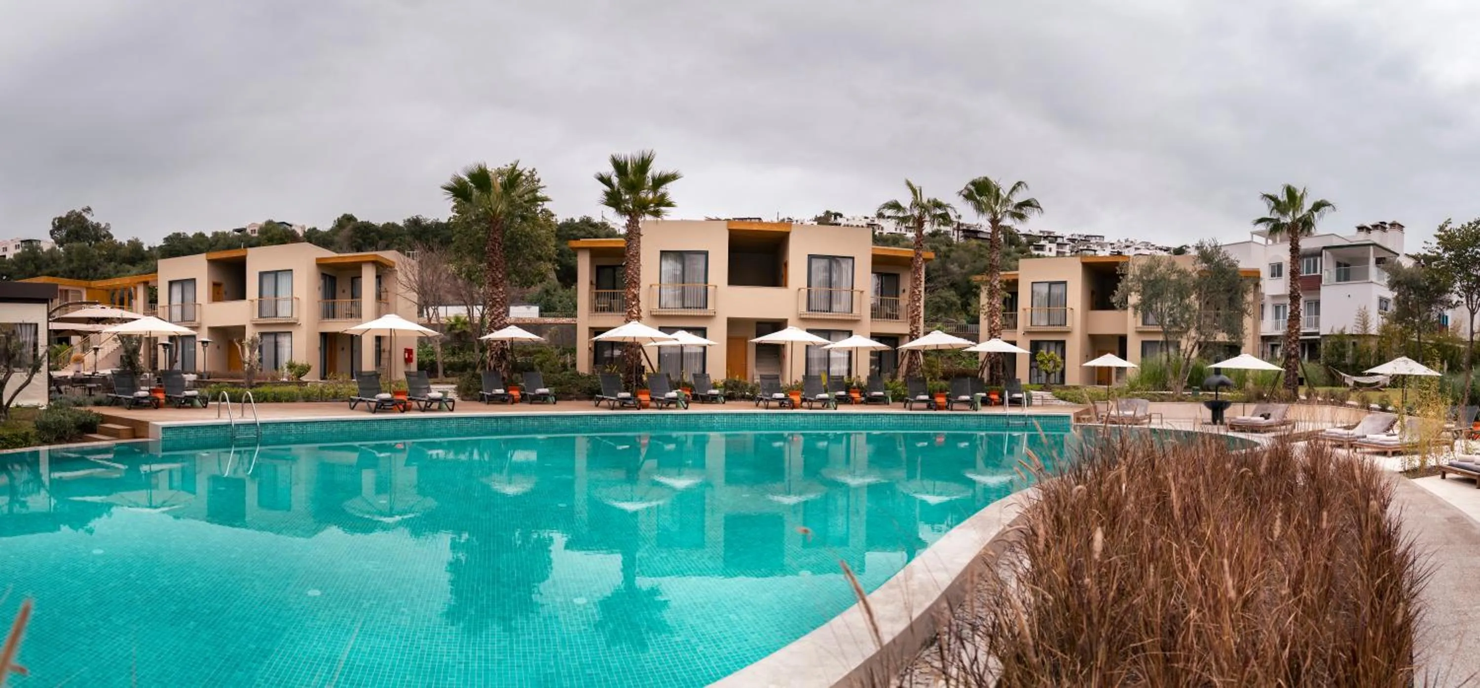 Pool view in Helis Premium Suites Bodrum