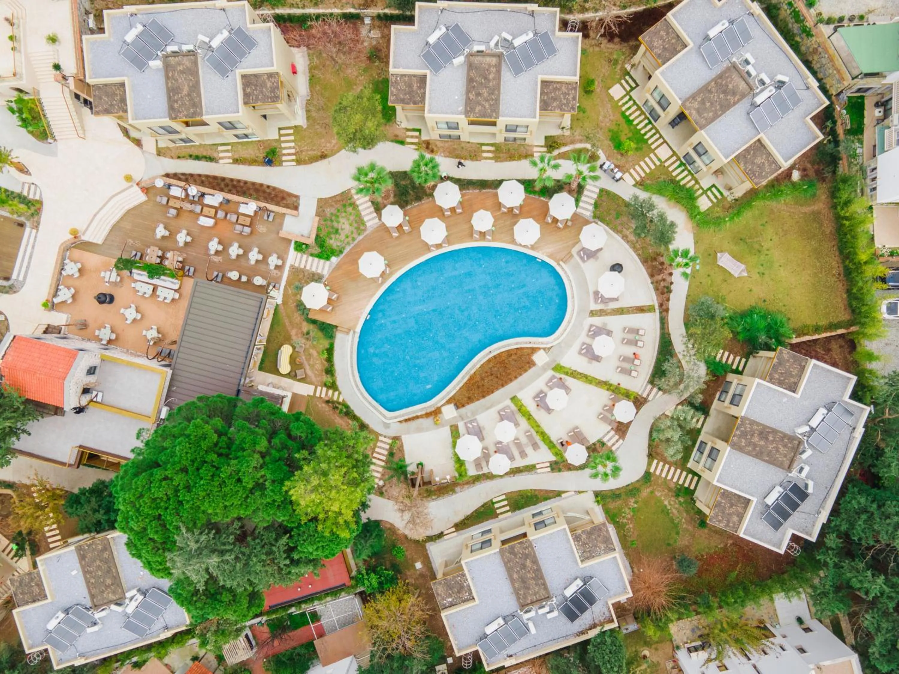 Bird's eye view in Helis Premium Suites Bodrum