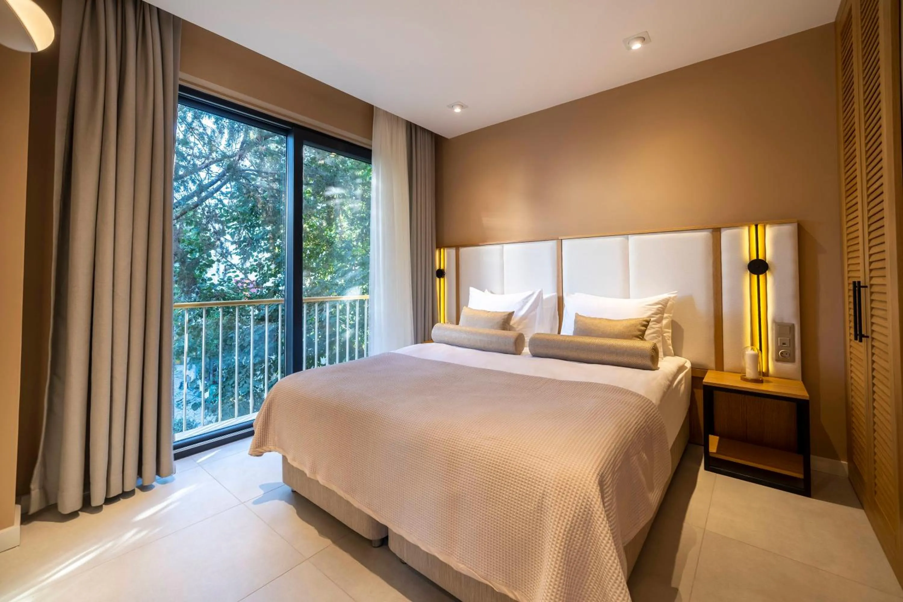 Bedroom, Bed in Helis Premium Suites Bodrum