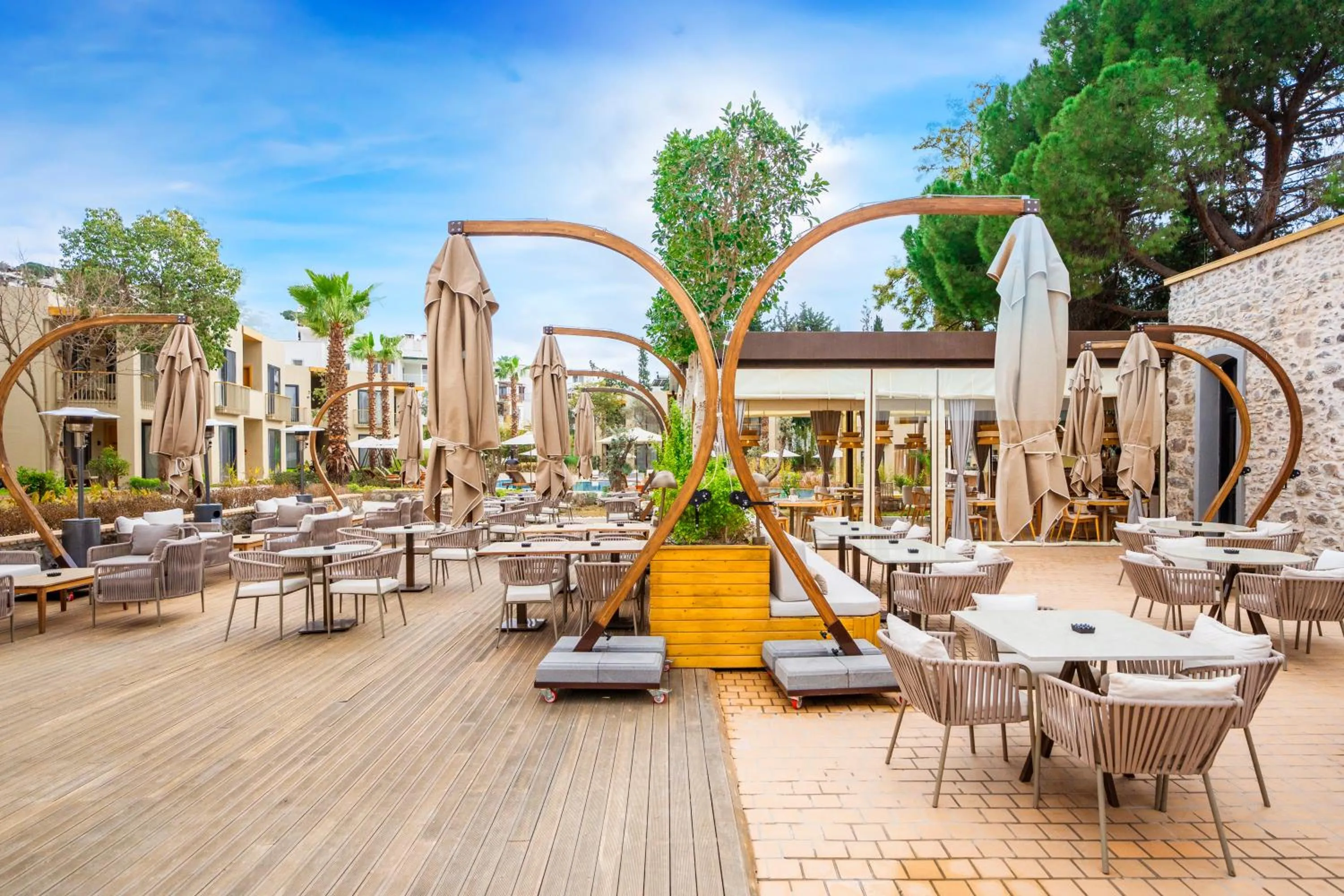 Restaurant/places to eat in Helis Premium Suites Bodrum