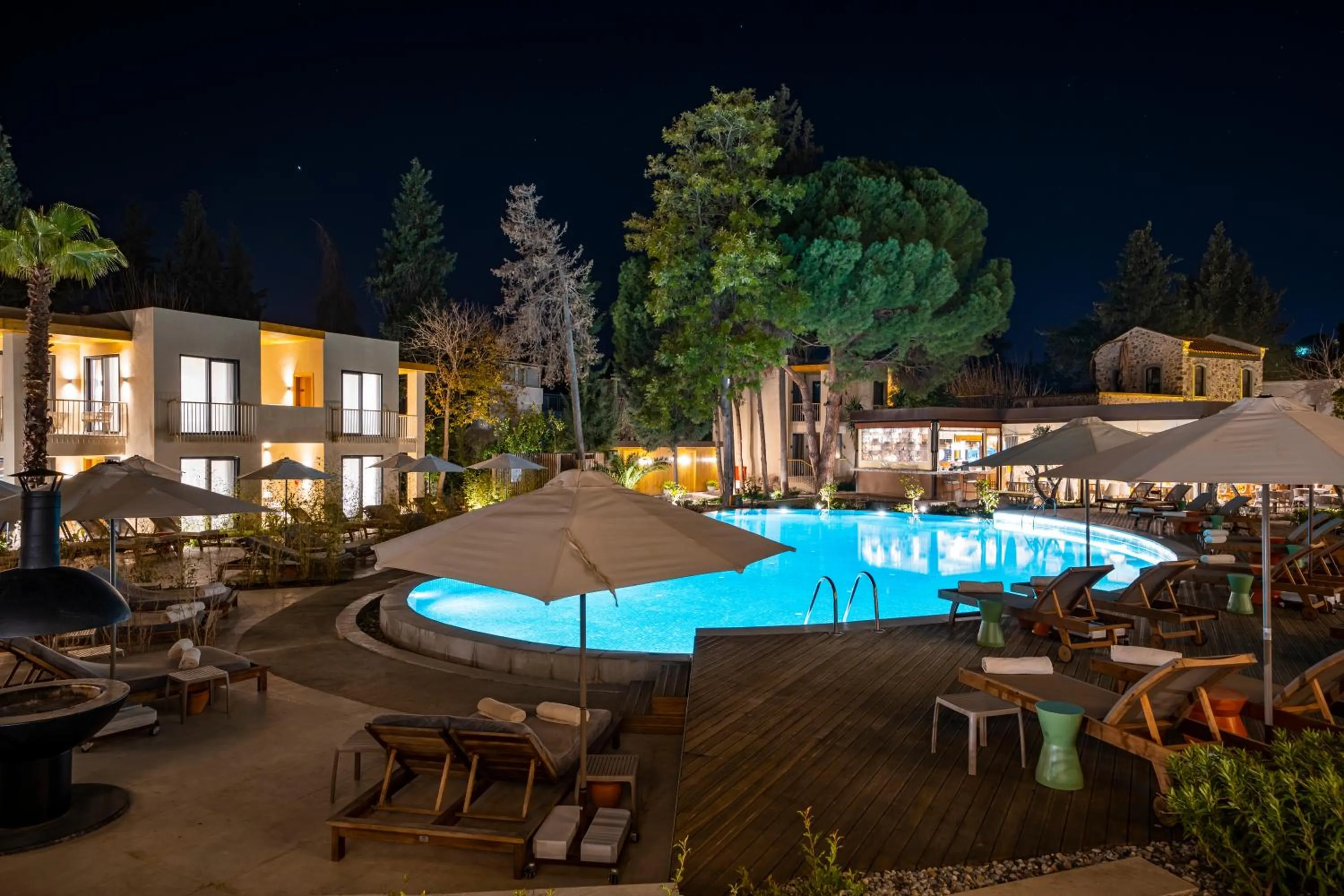 Swimming pool in Helis Premium Suites Bodrum