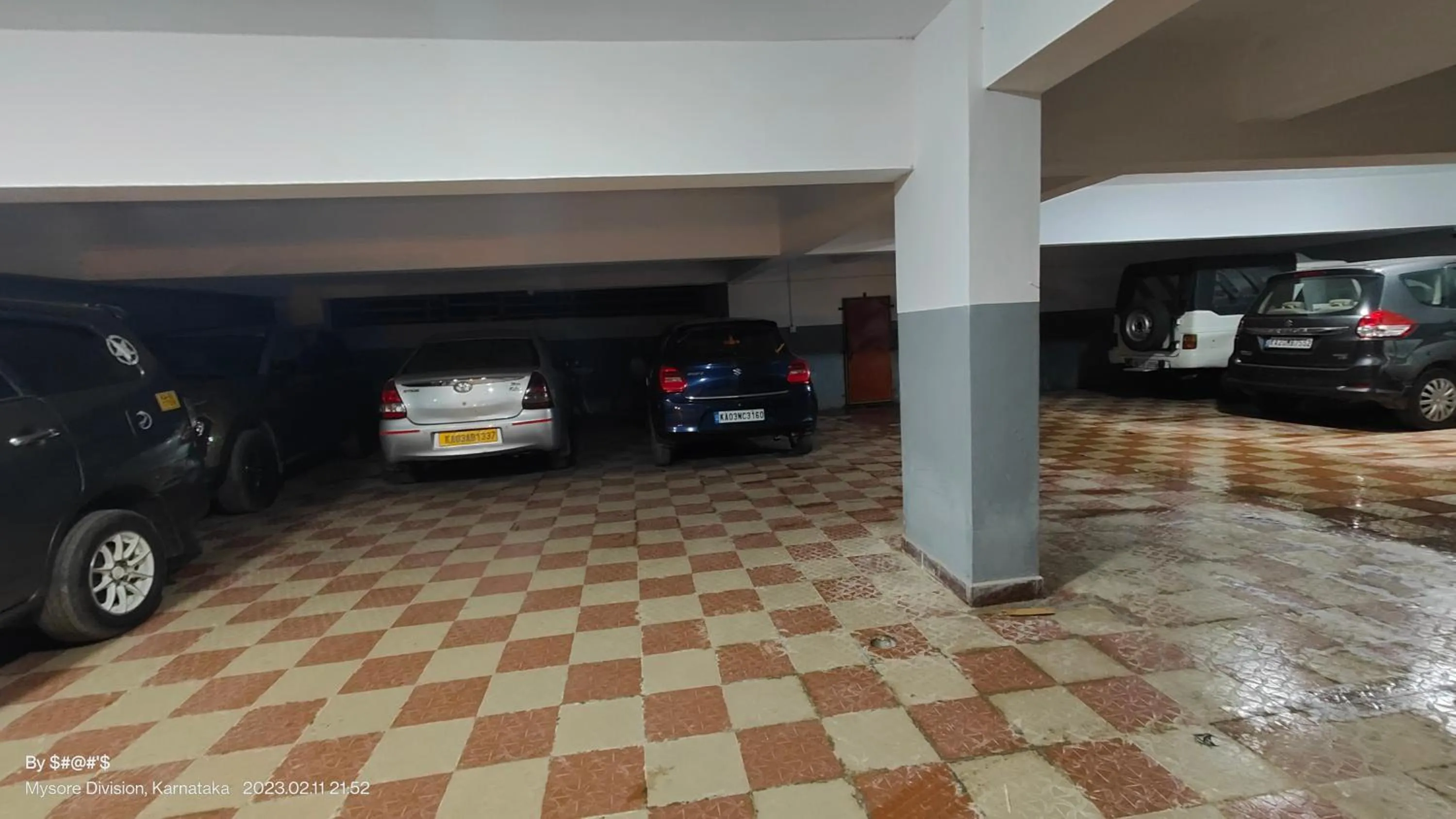 Parking in Coorg ASHOK PALACE