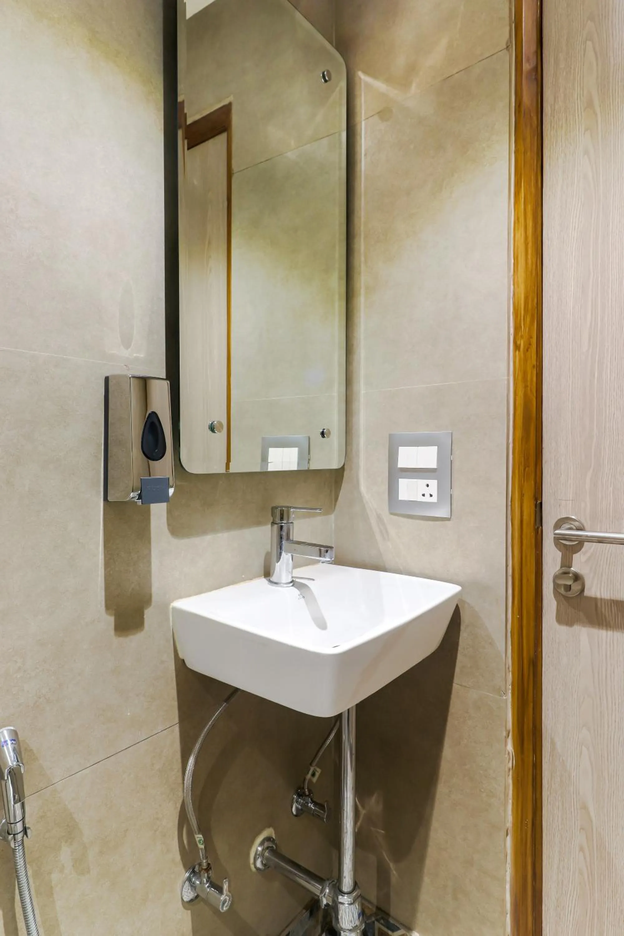 Bathroom in Hotel Bricks, Karol Bagh, New Delhi