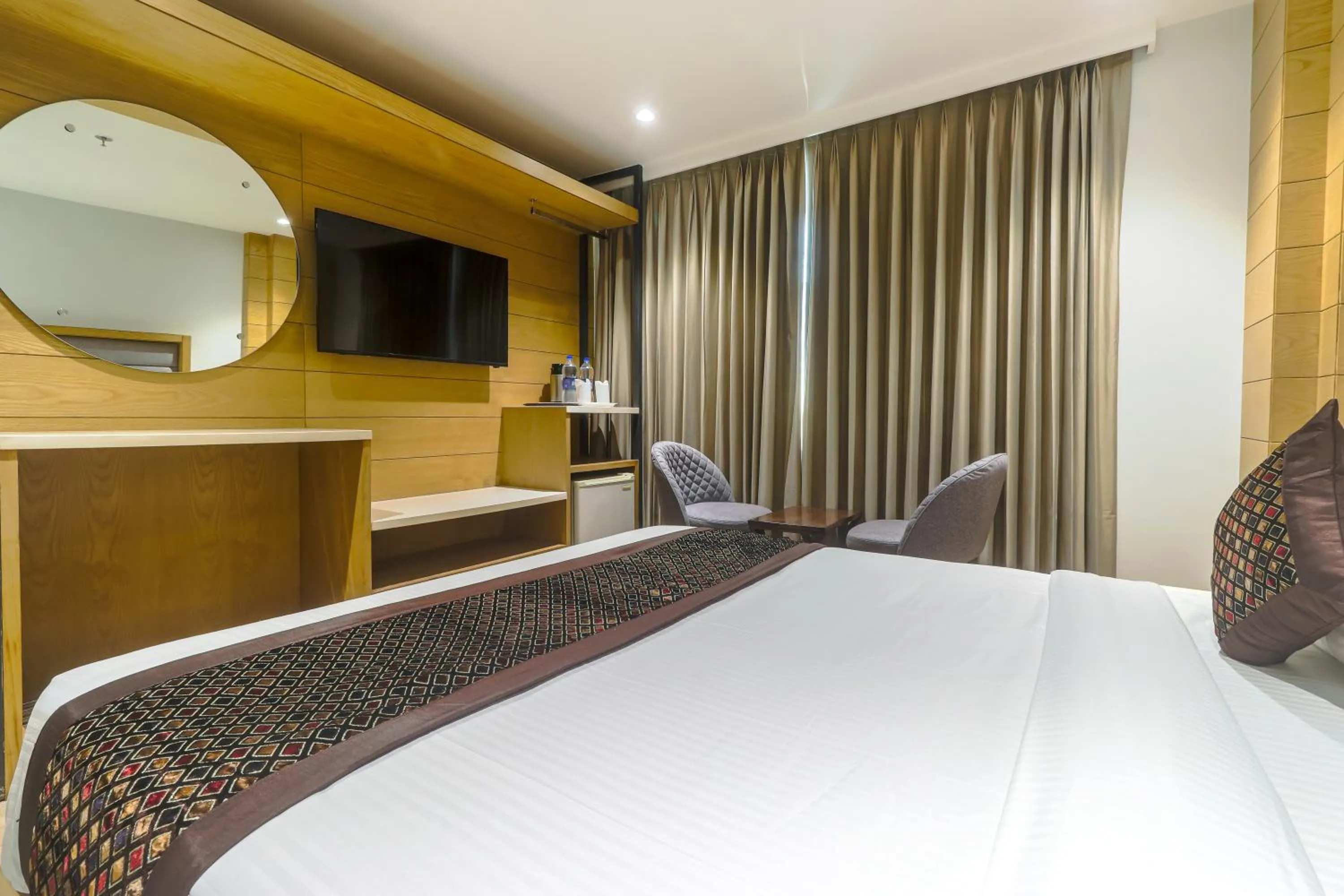 Bed in Hotel Bricks, Karol Bagh, New Delhi