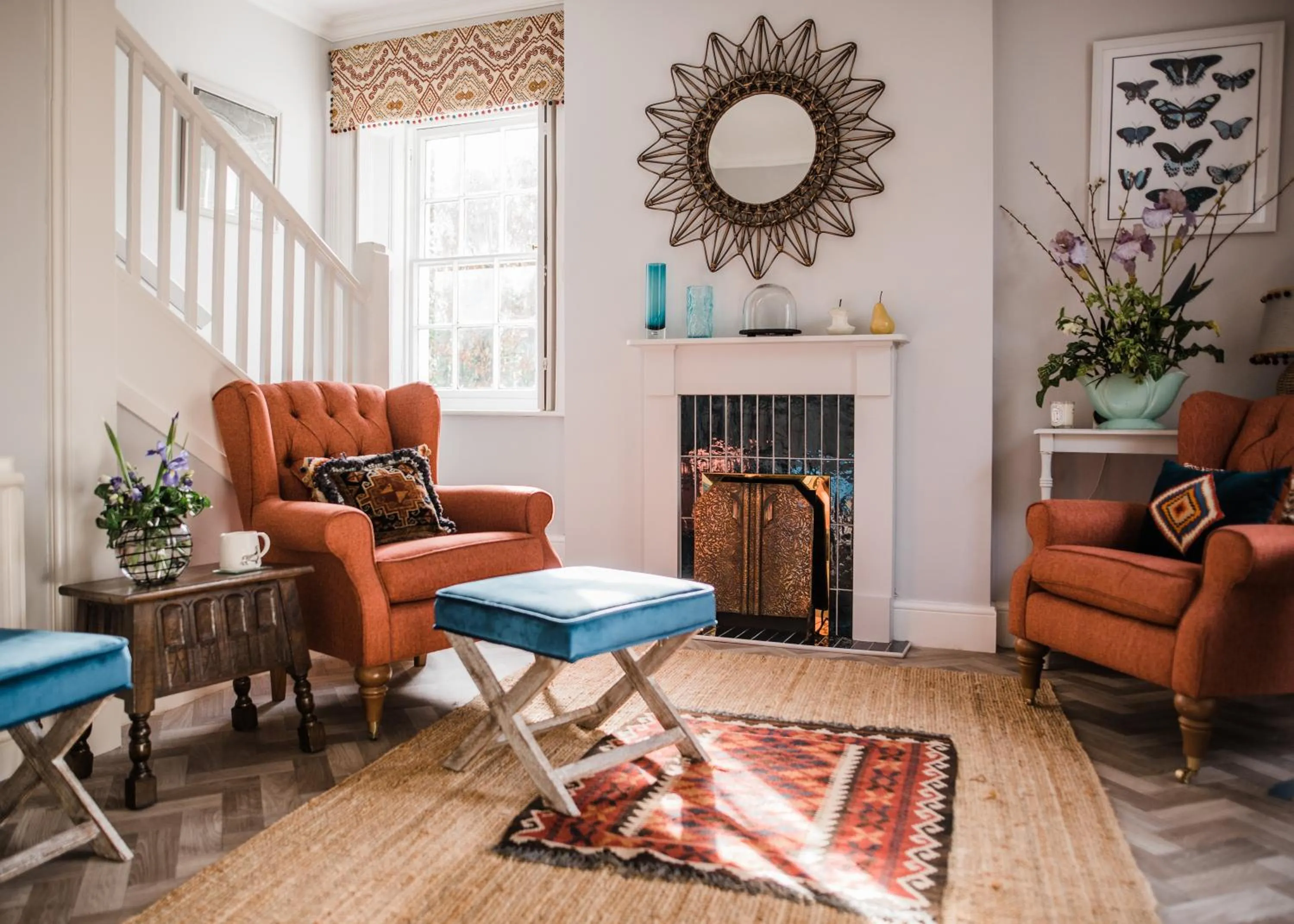 Seating area in The Naight House