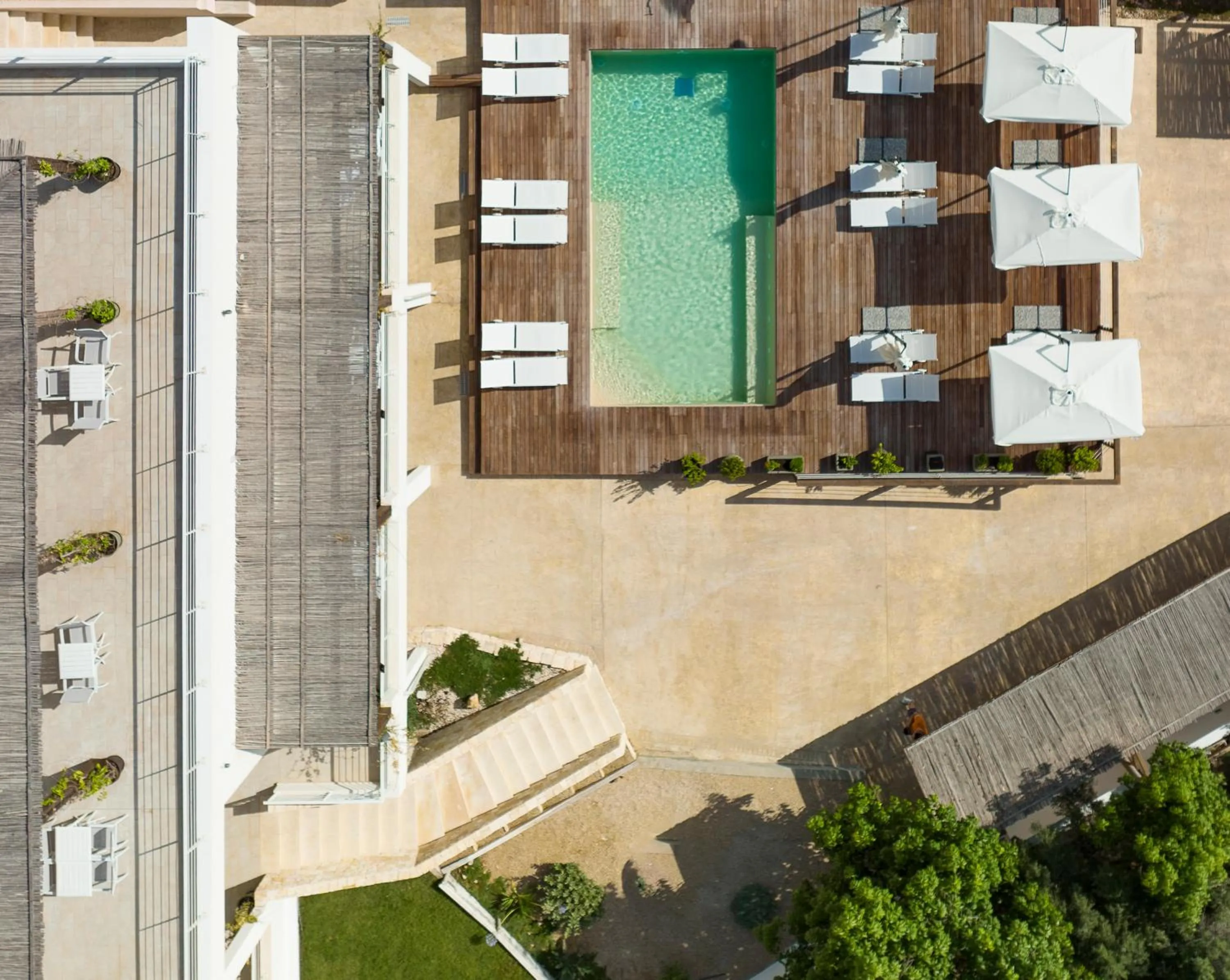 Bird's eye view in Mercury Beach Hotel