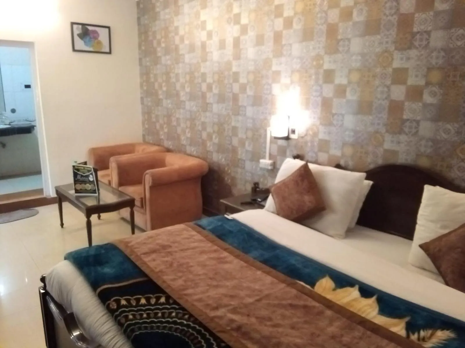 Bedroom, Bed in Hotel Aroma Nainital In house parking