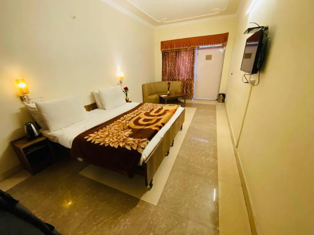 Bedroom, Bed in Hotel Aroma Nainital In house parking