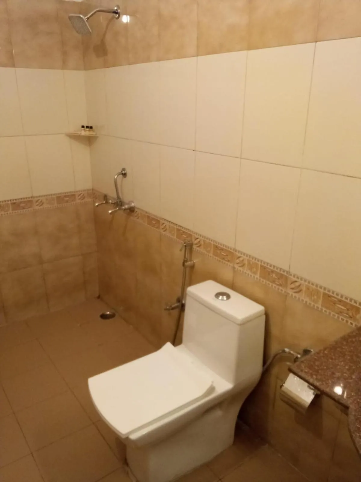 Bathroom in Hotel Aroma Nainital In house parking