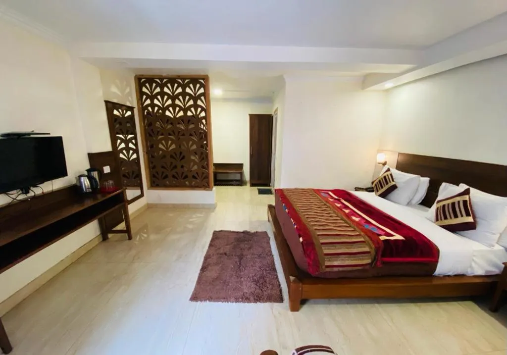 Bedroom, Bed in Hotel Aroma Nainital In house parking