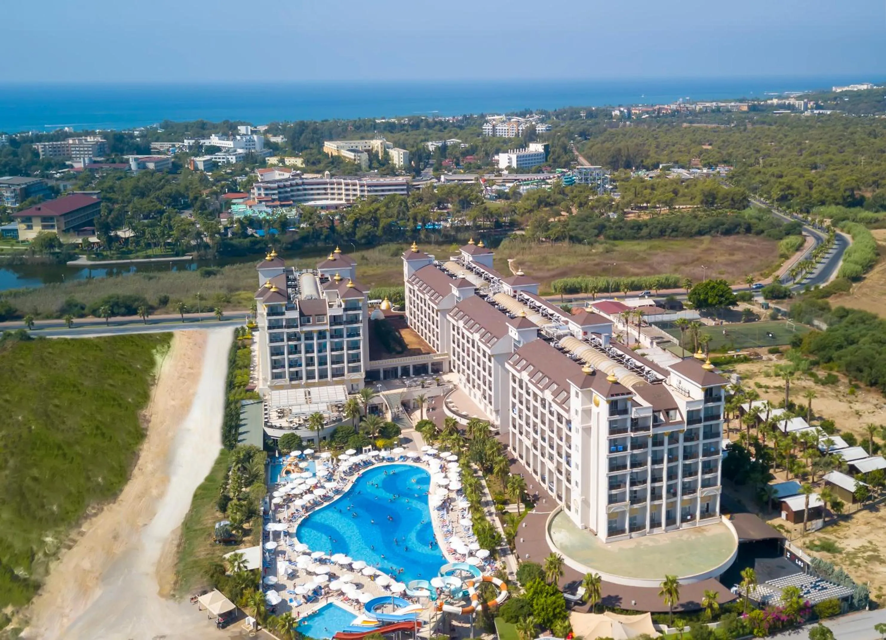 Bird's eye view in LRS Hotels Lake River Side Hotel & Spa - Ultra All Inclusive