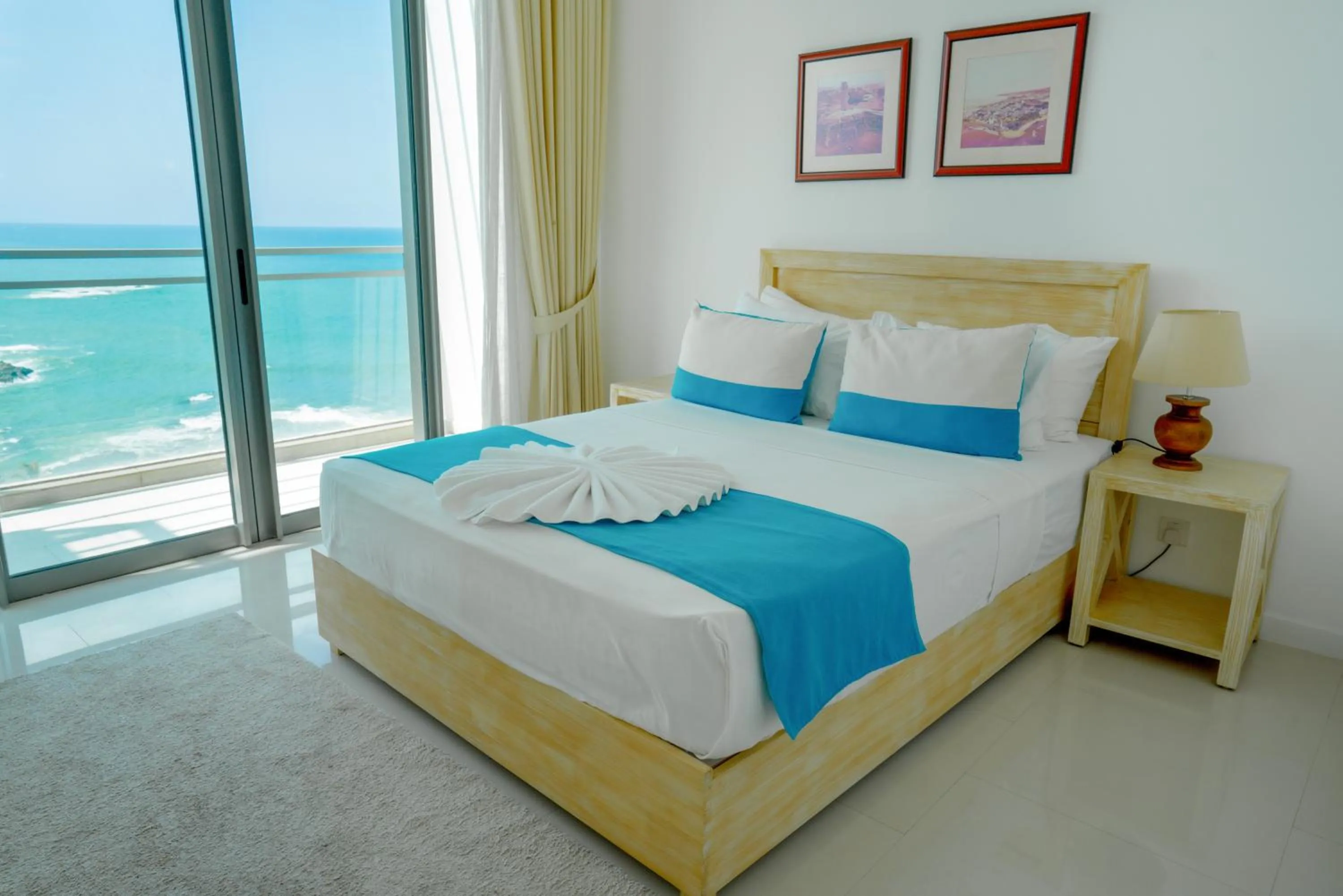 Bedroom, Bed in Oceanfront Galle by ICC