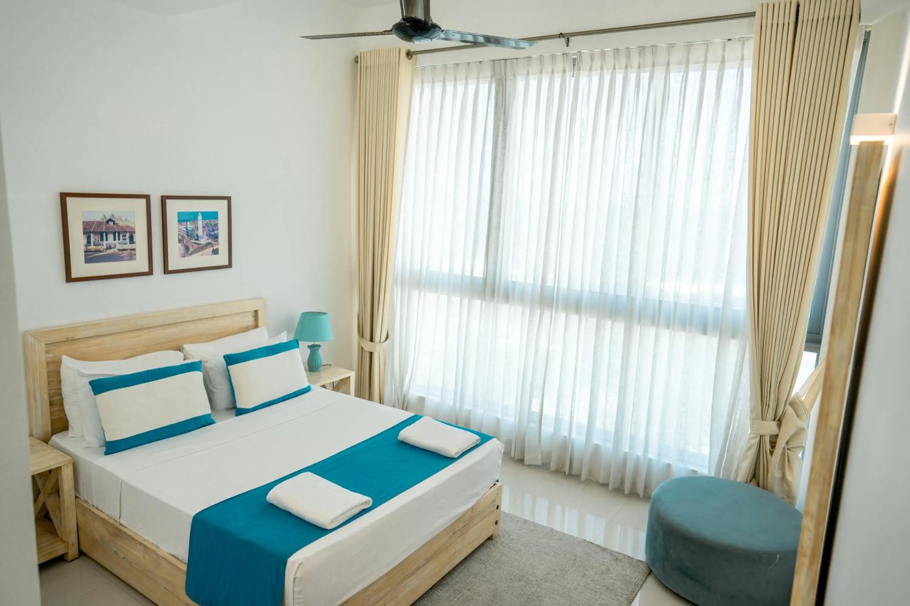 Bed in Oceanfront Galle by ICC