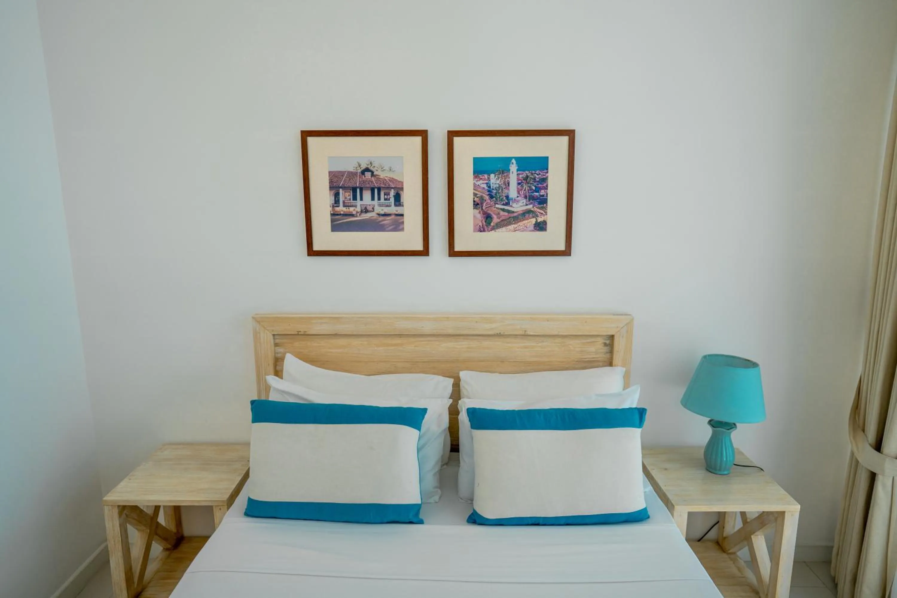 Bed in Oceanfront Galle by ICC