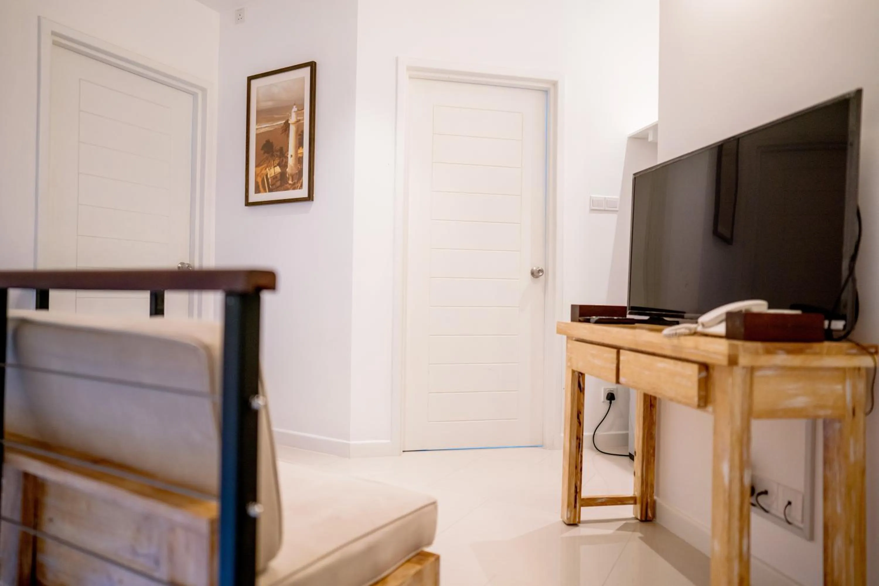 Living room, Bed in Oceanfront Galle by ICC