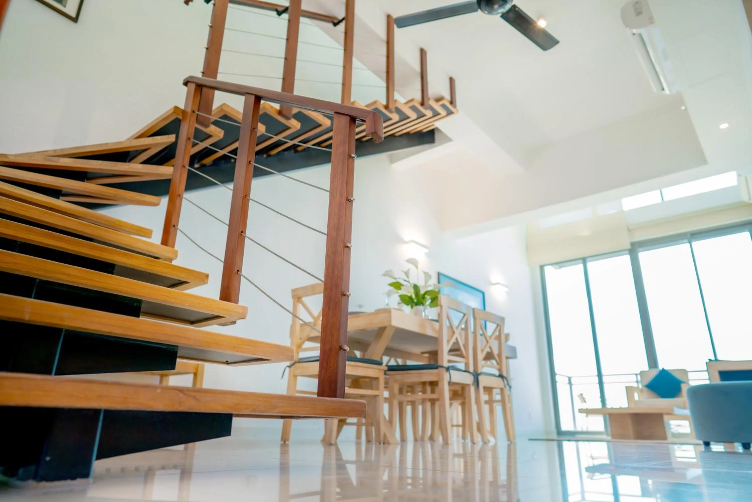 Dining area in Oceanfront Galle by ICC