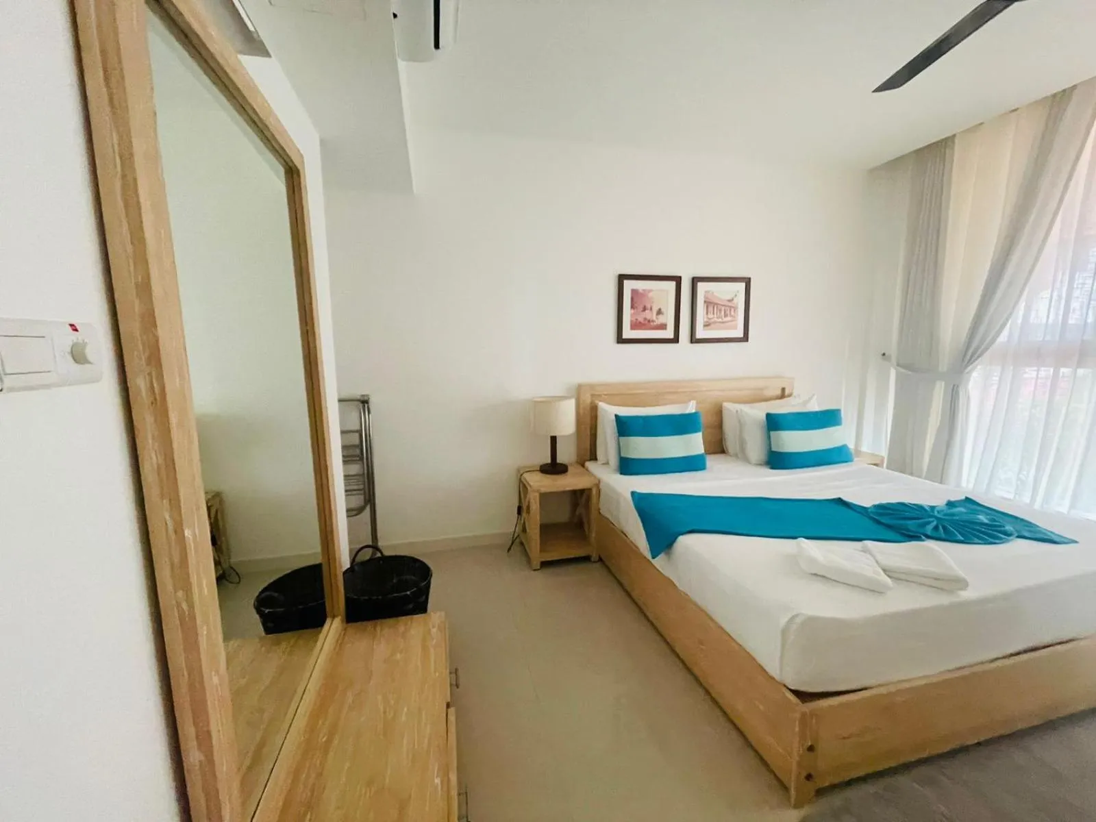 Bedroom, Bed in Oceanfront Galle by ICC