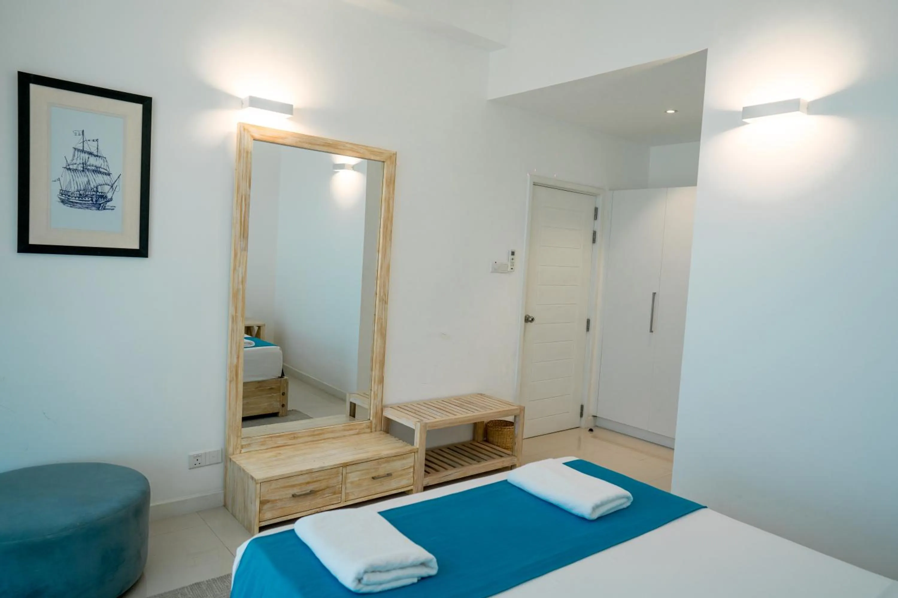 Bedroom, Bed in Oceanfront Galle by ICC