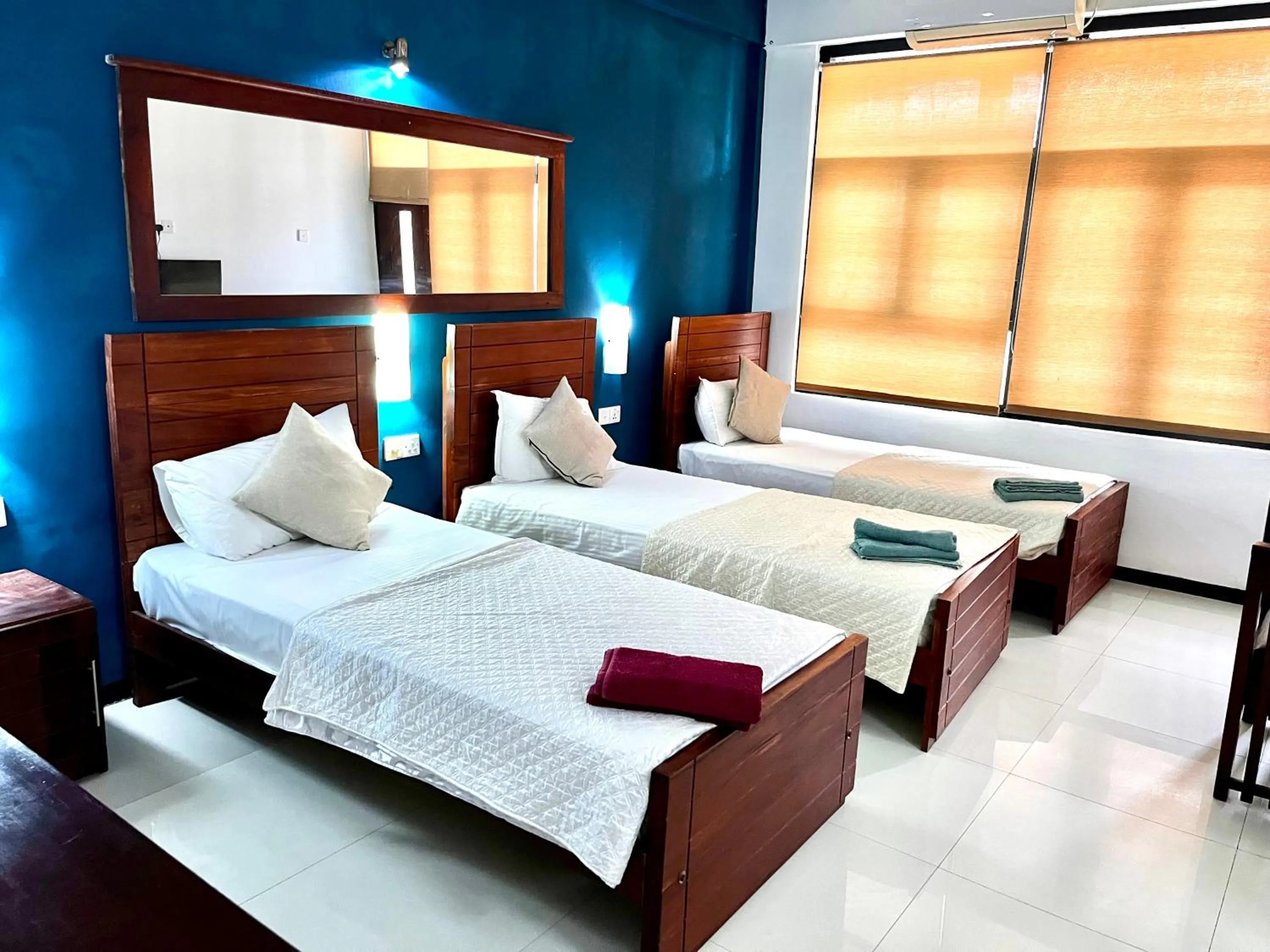 Bed in Subhas Tourist Hotel
