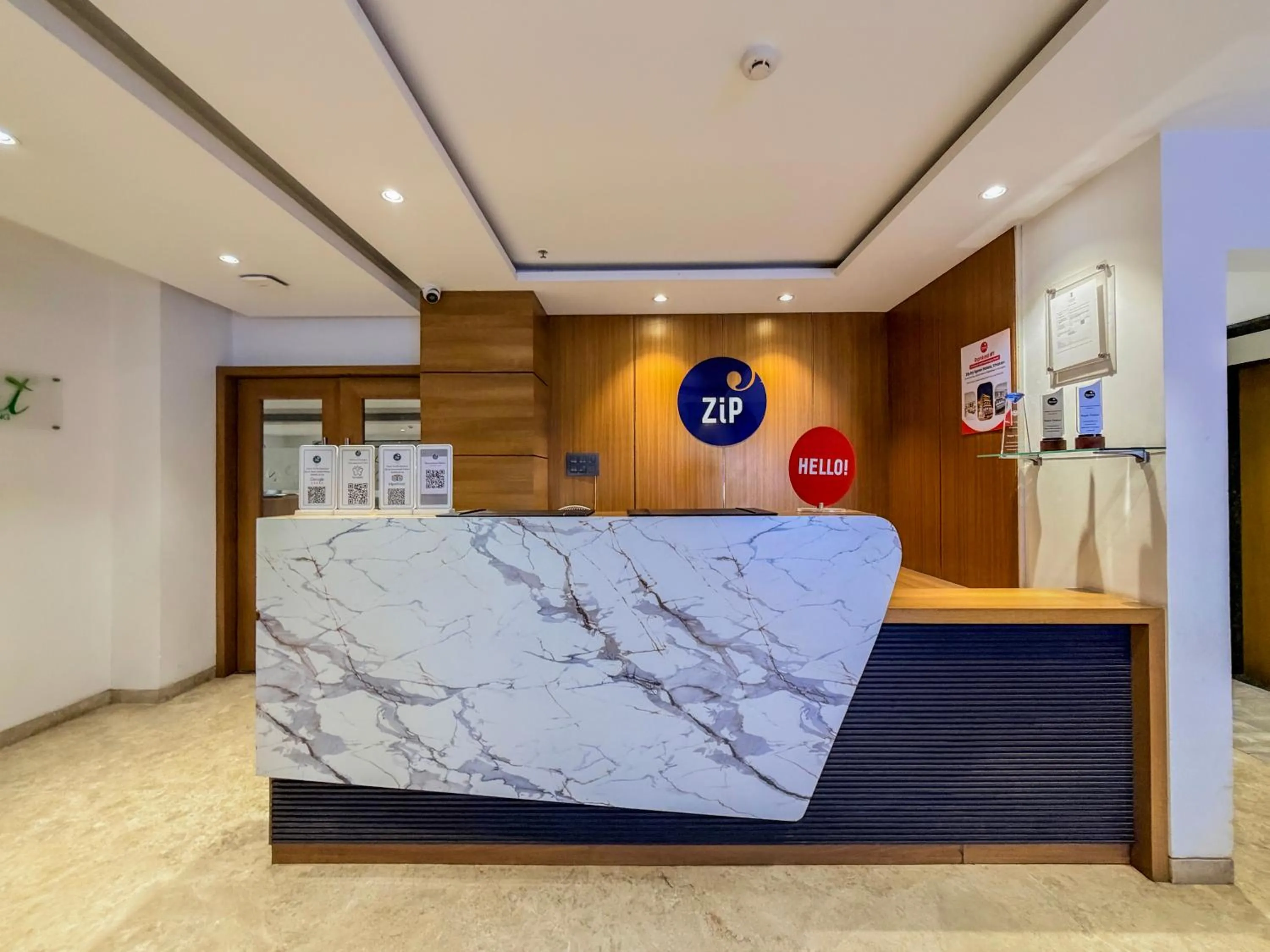 Lobby or reception in Zip By Spree Hotels Chakan, Pune